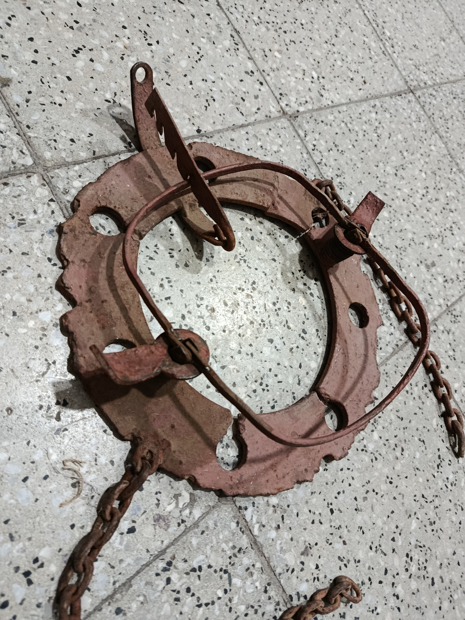 تله روباه قدیمی دستساز