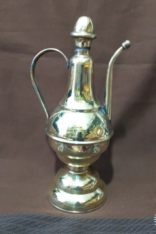 گلاب پاش برنجی قدیمی زیبا و کلکسیونی