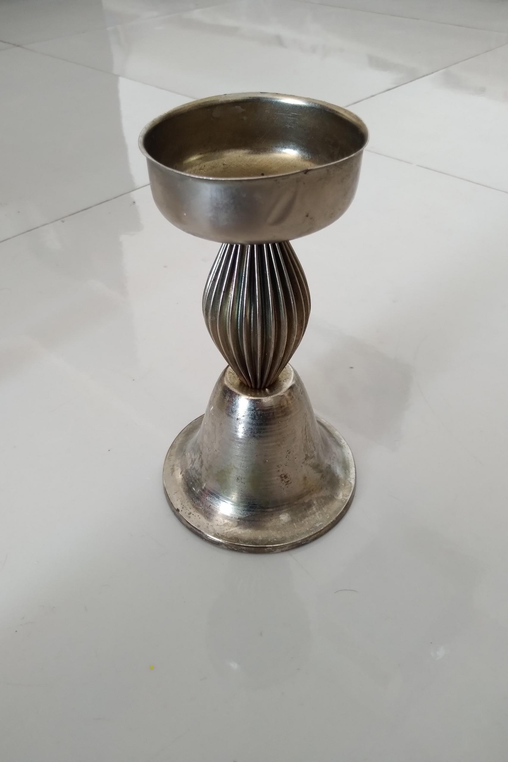 شمعدان قدیمی دوره پهلوی