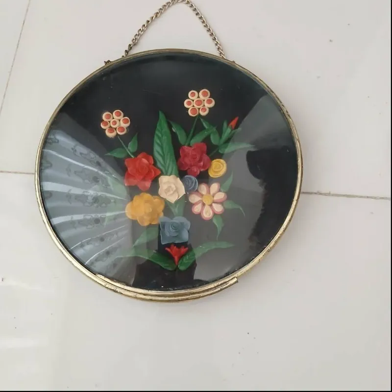 تابلو گل چینی قدیمی