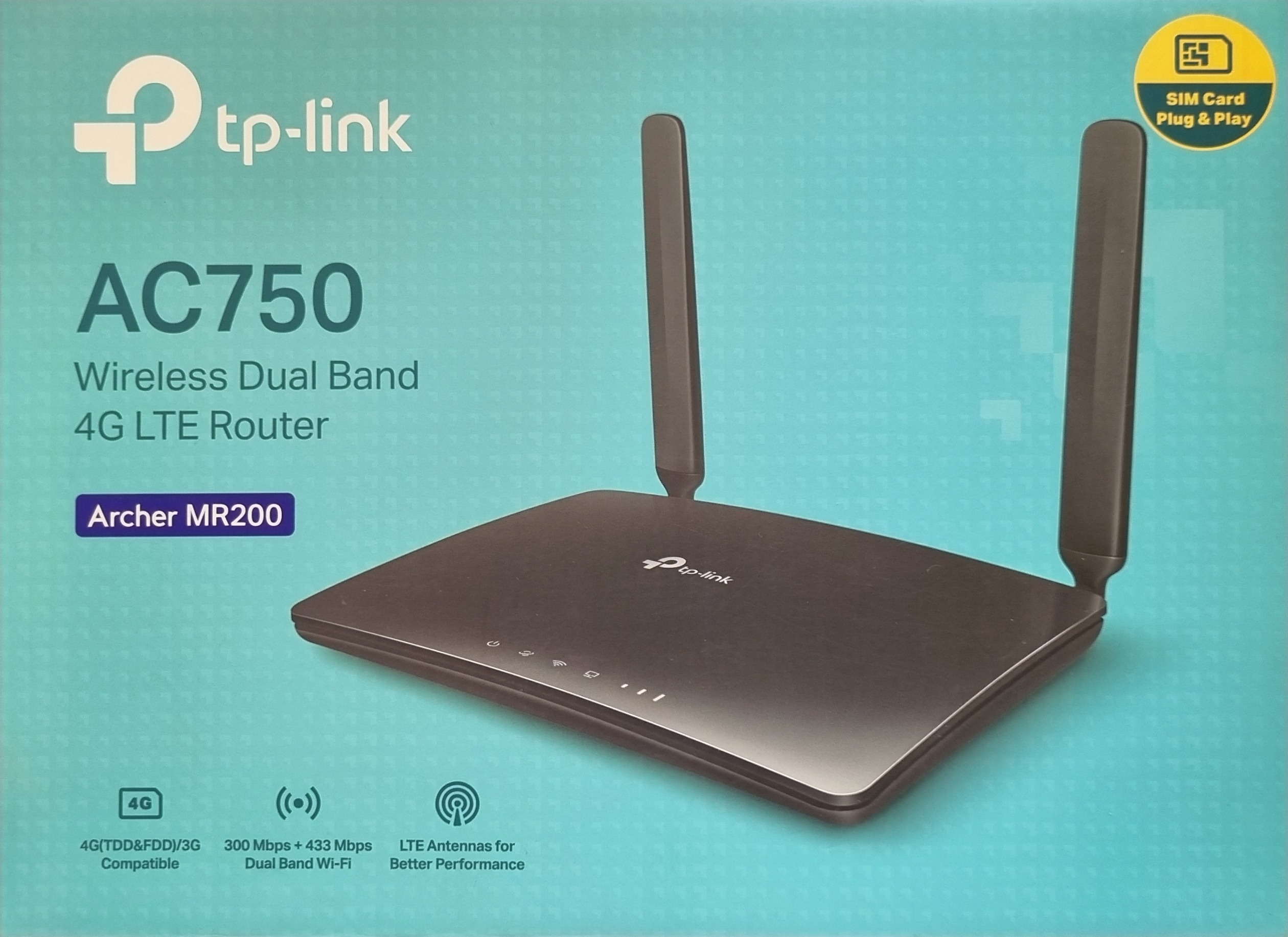 مودم روتر LTE دو بانده MR200 TP-LINK