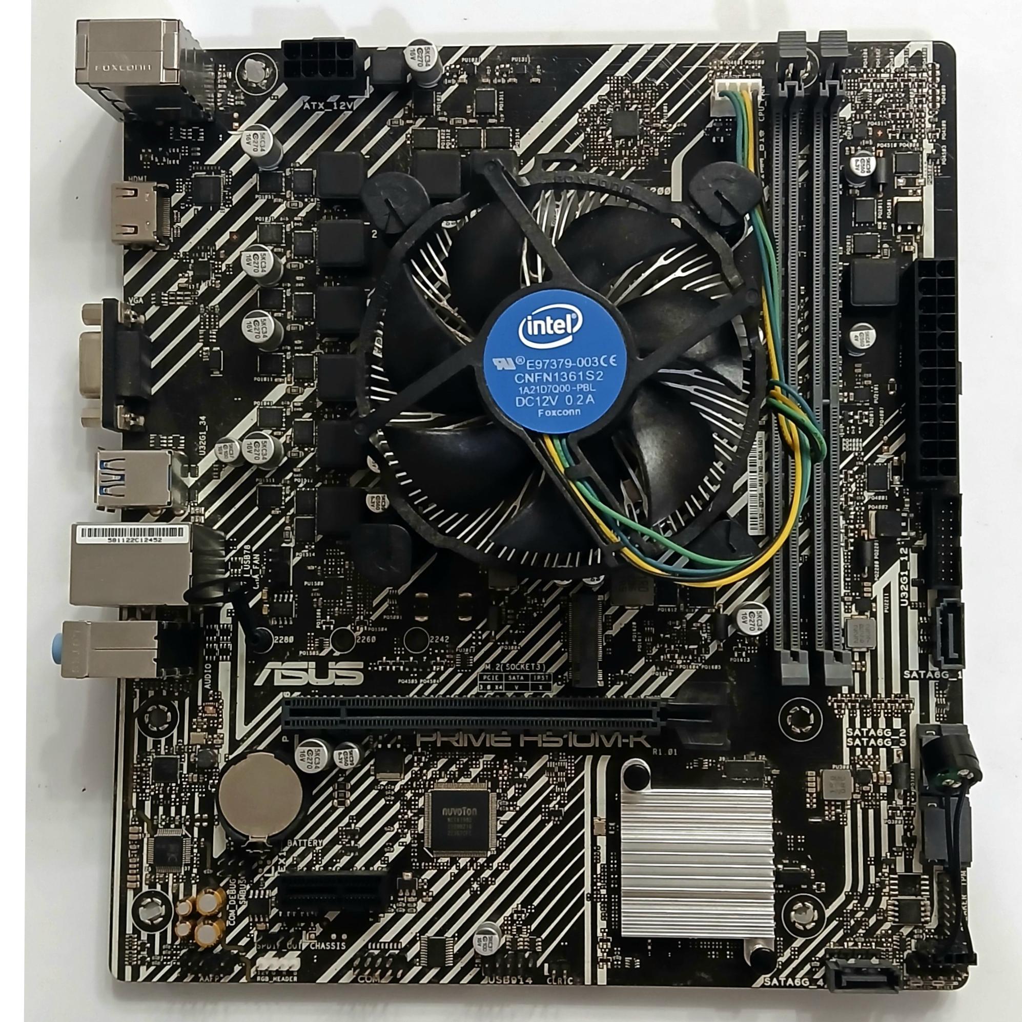 Prime H510M_K DDR4 مادربرد همراه با فن Cpu