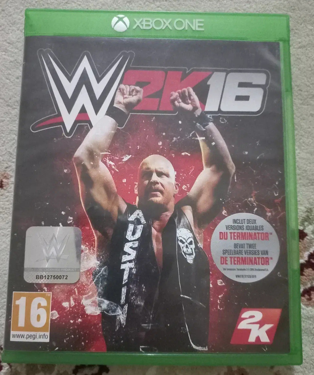 بازی کشتی کج 2k16 در حد آکبند