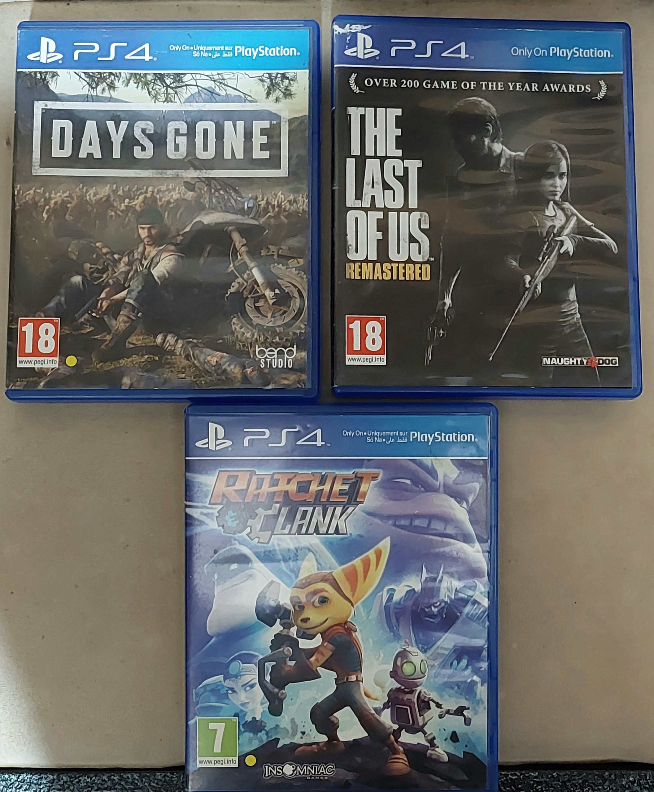 سه عدد بازی ps4