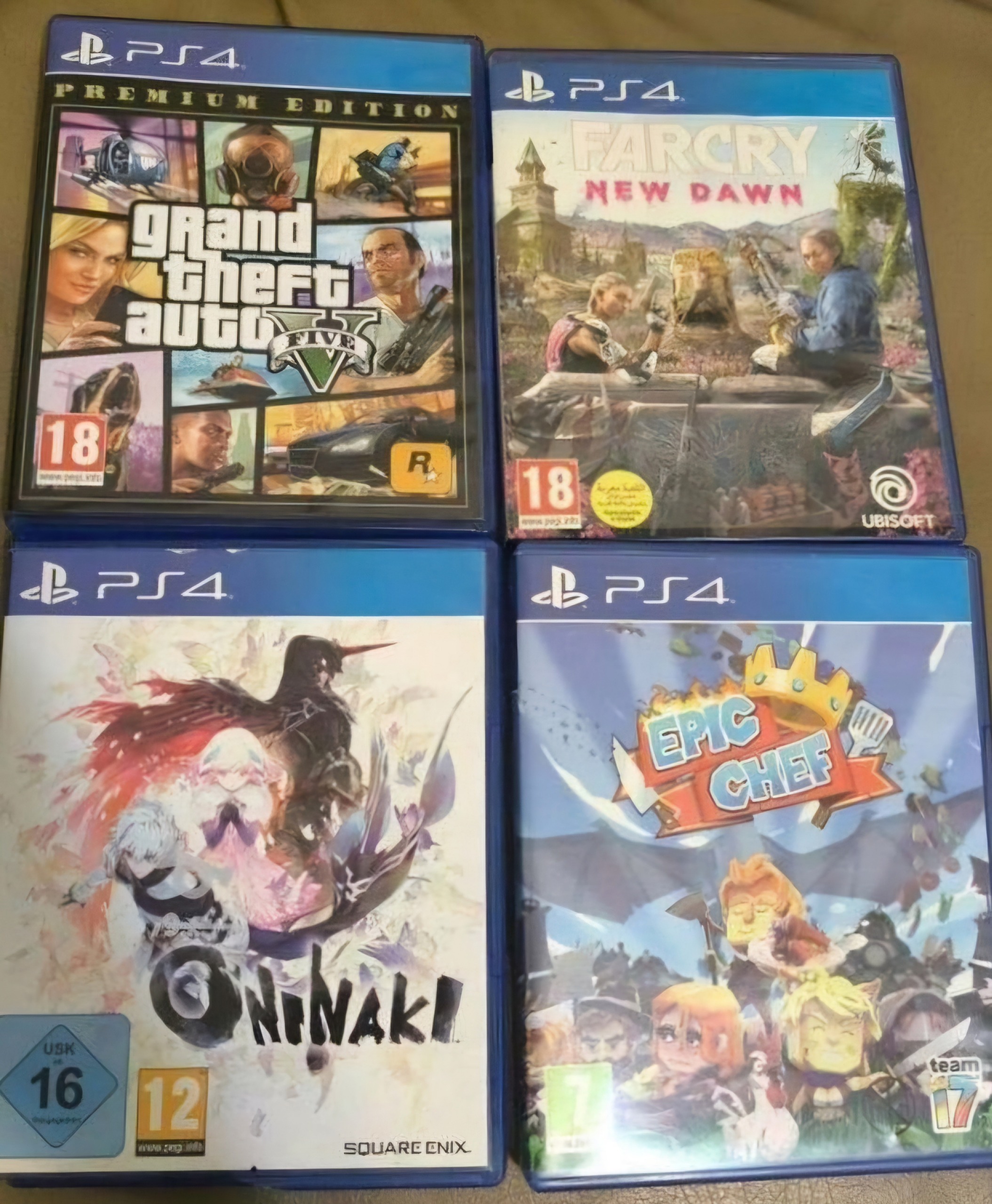 4 عدد بازی ps4