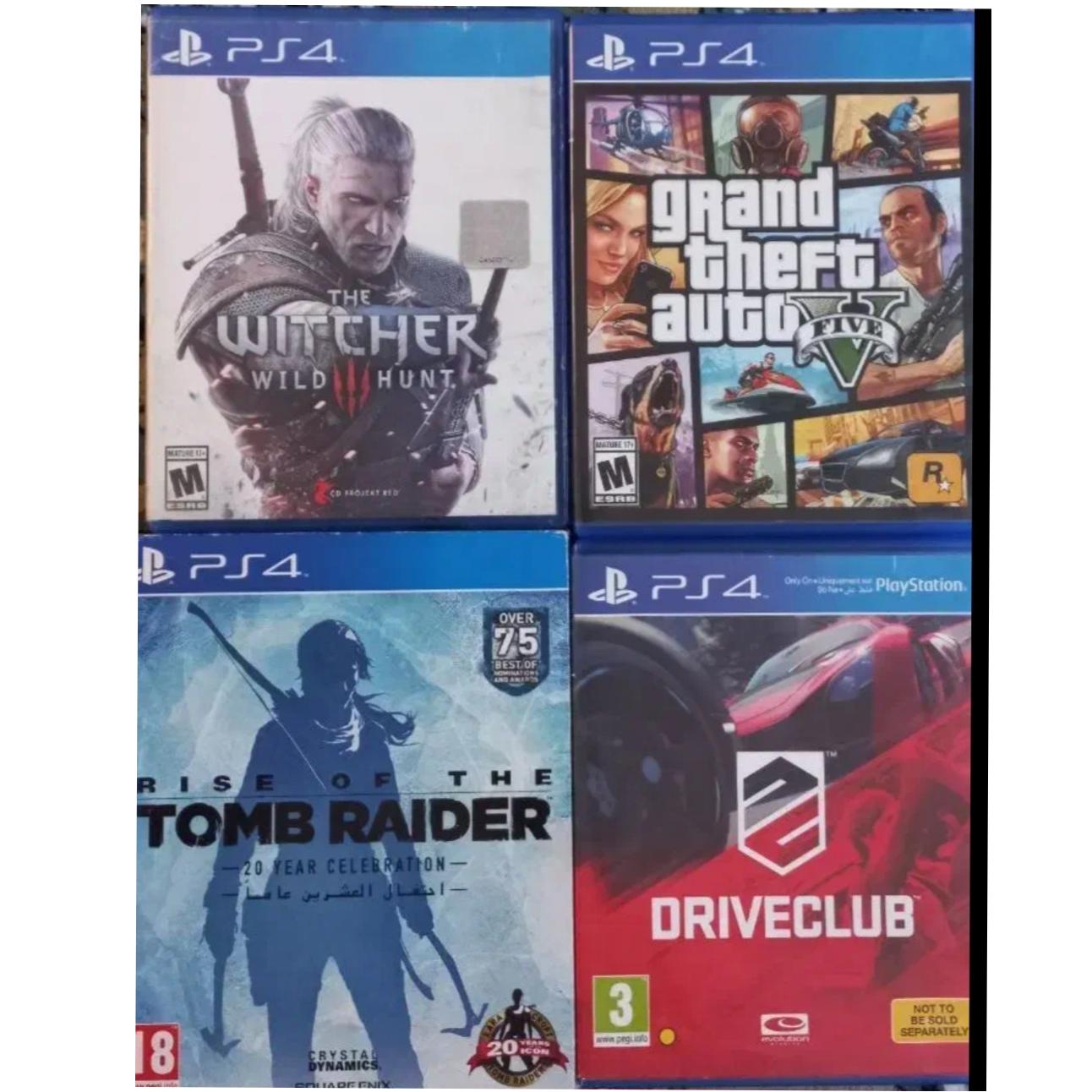 چهار عدد بازی ps4