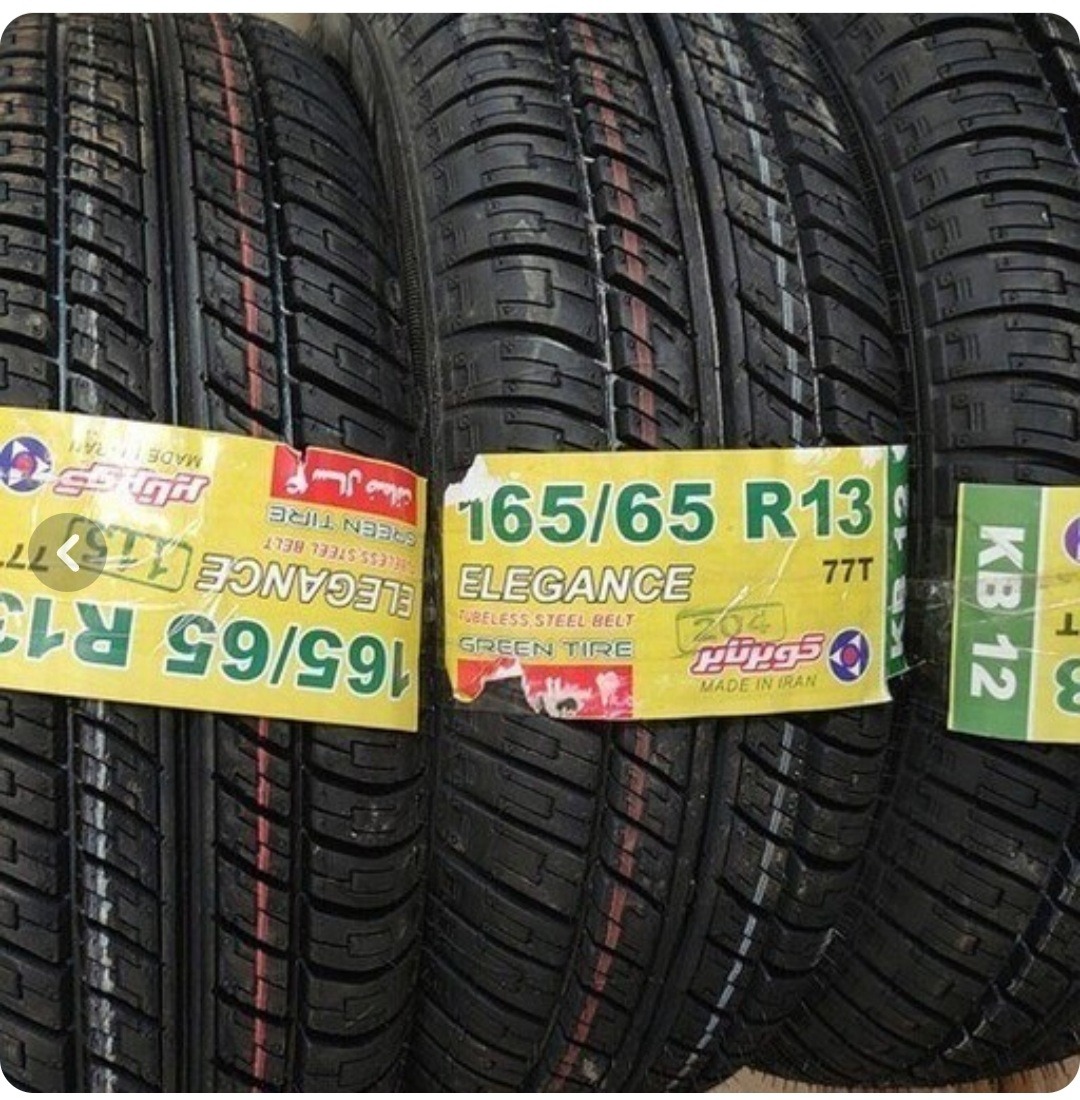 یک جفت لاستیک پراید کویر 165 65 13