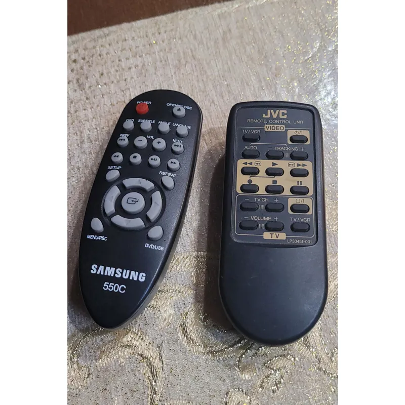 ریموت کنترول سامسونگ وjvc