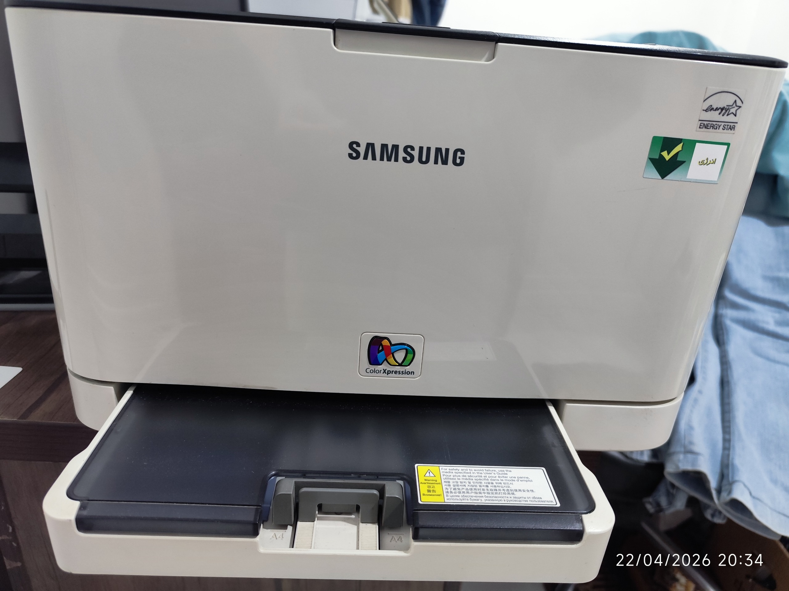 پرینتر لیزری رنگی سامسونک clp-320