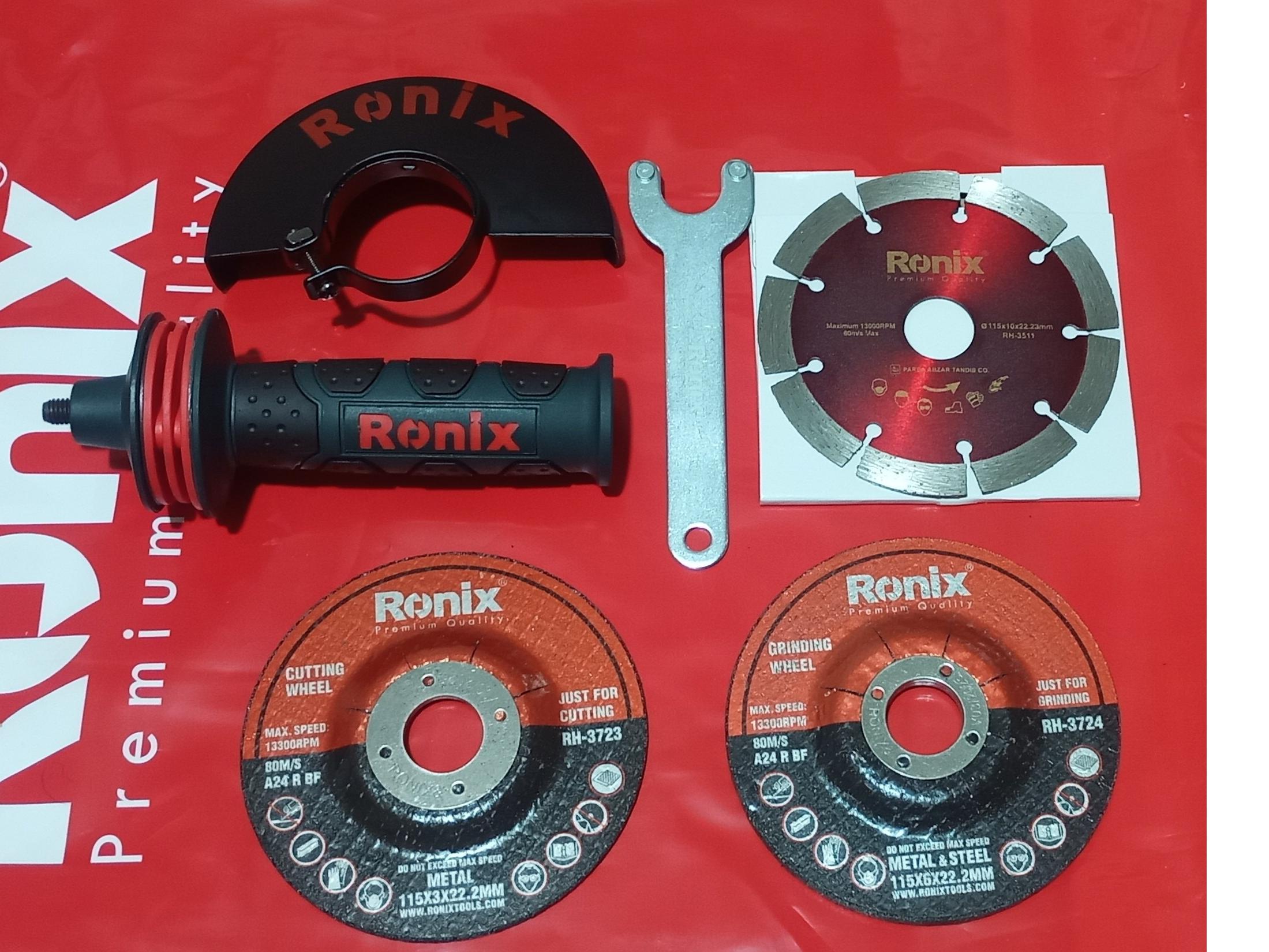 لوازم اصلی صفحه و دسته کمی مینی فرز رونیکس