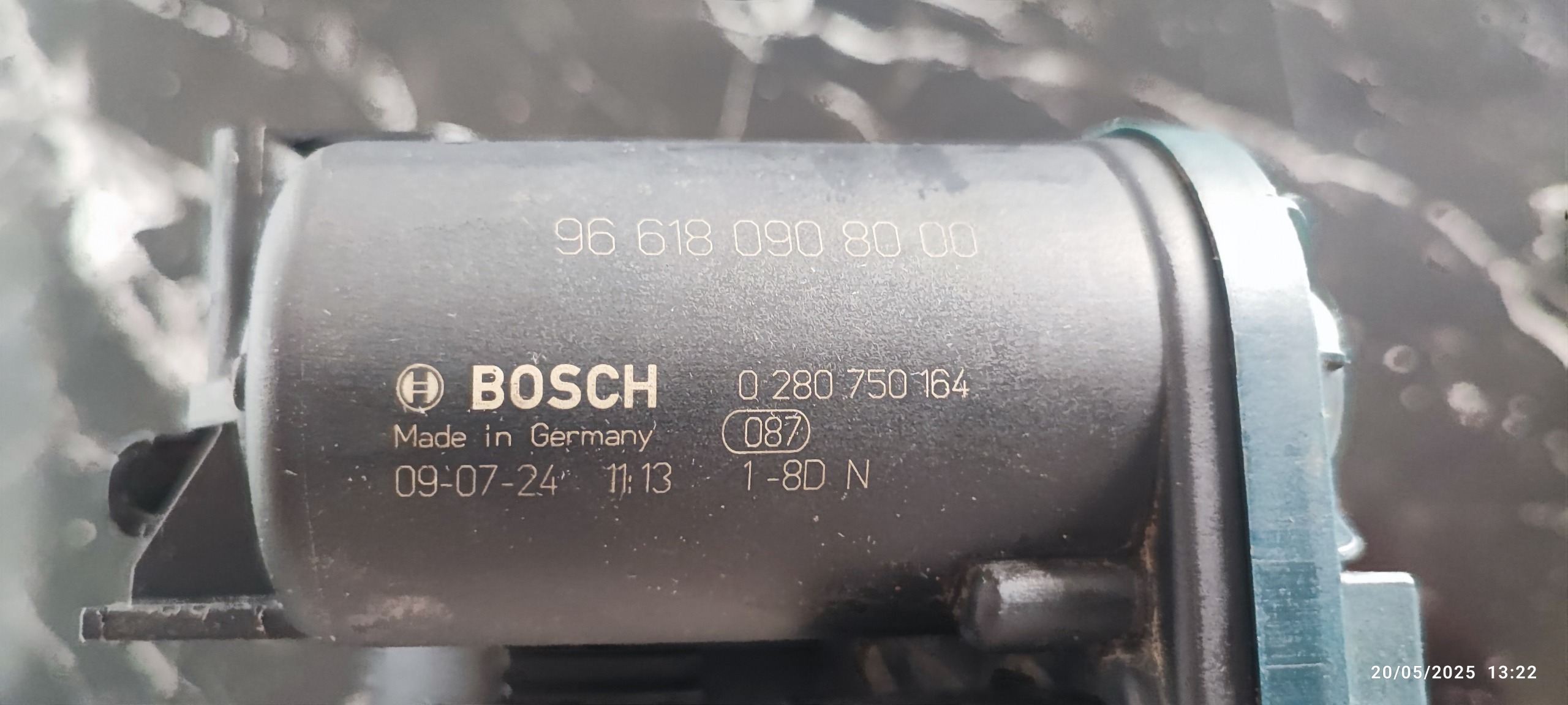 دریچه گاز برقی بدنه پلاستیکی BOSCH آلمانی