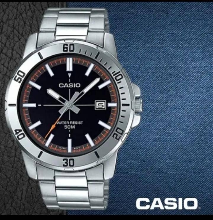 ساعت  CASIO کاسیو ژاپنی اصل ضد آب(حراج)