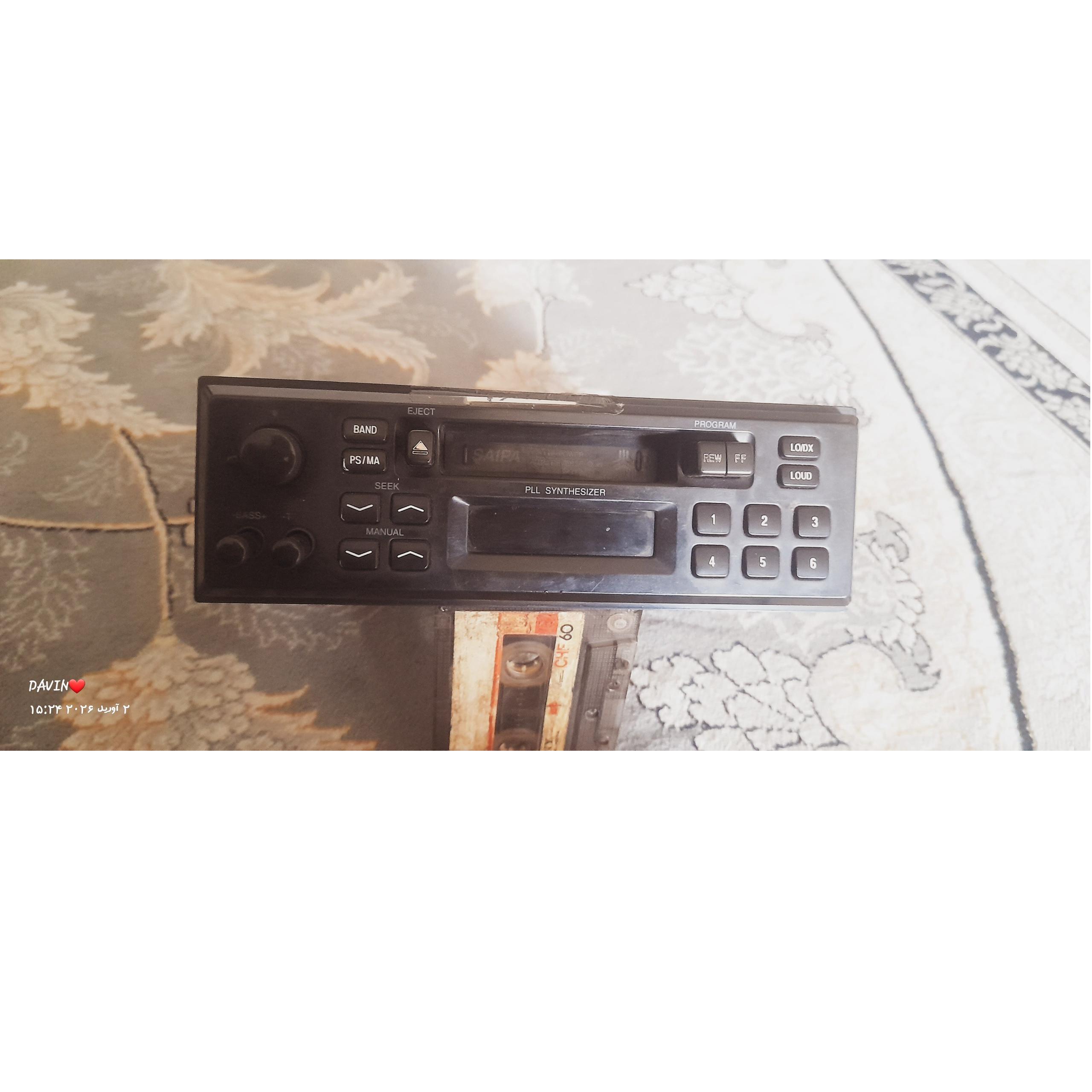 پخش فابریکی خودرو پارس