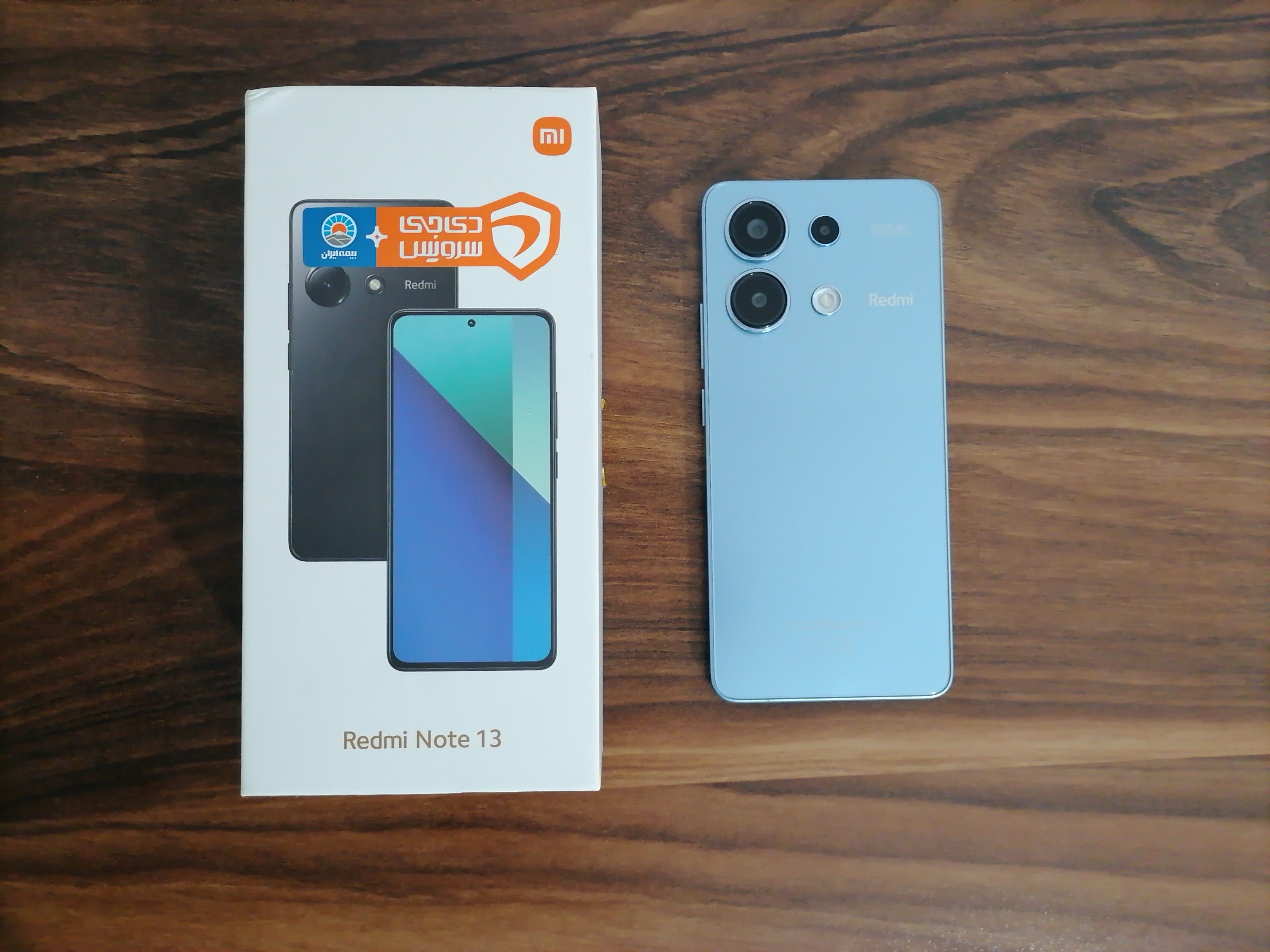 مزایده گوشی شیائومی مدل Redmi Note 13 4G در حد نو