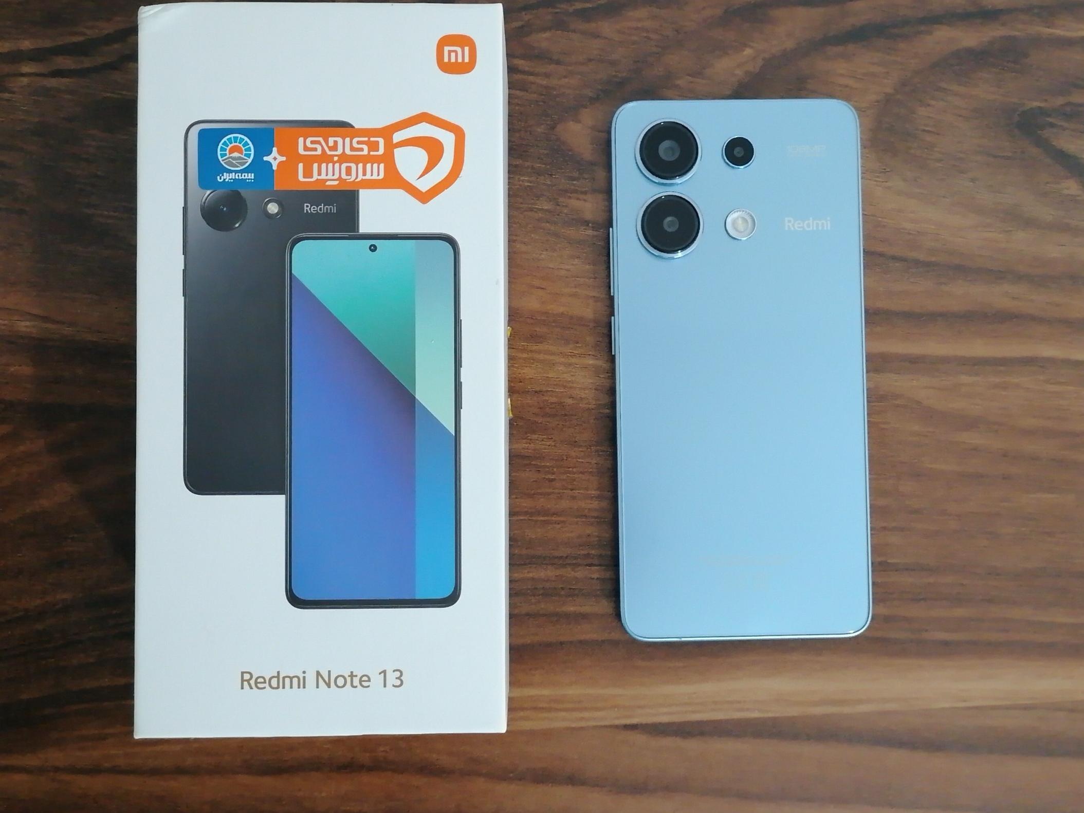 مزایده گوشی شیائومی مدل Redmi Note 13 4G ( 8-256 )