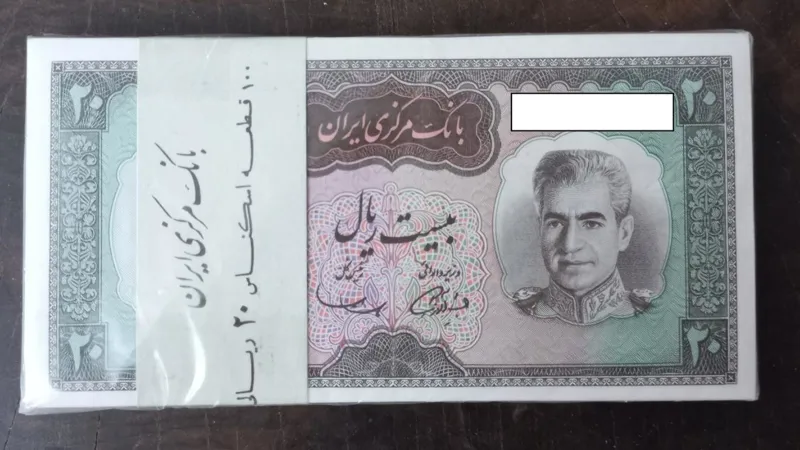 بسته بانکی 20 ریالی شکارگاهی