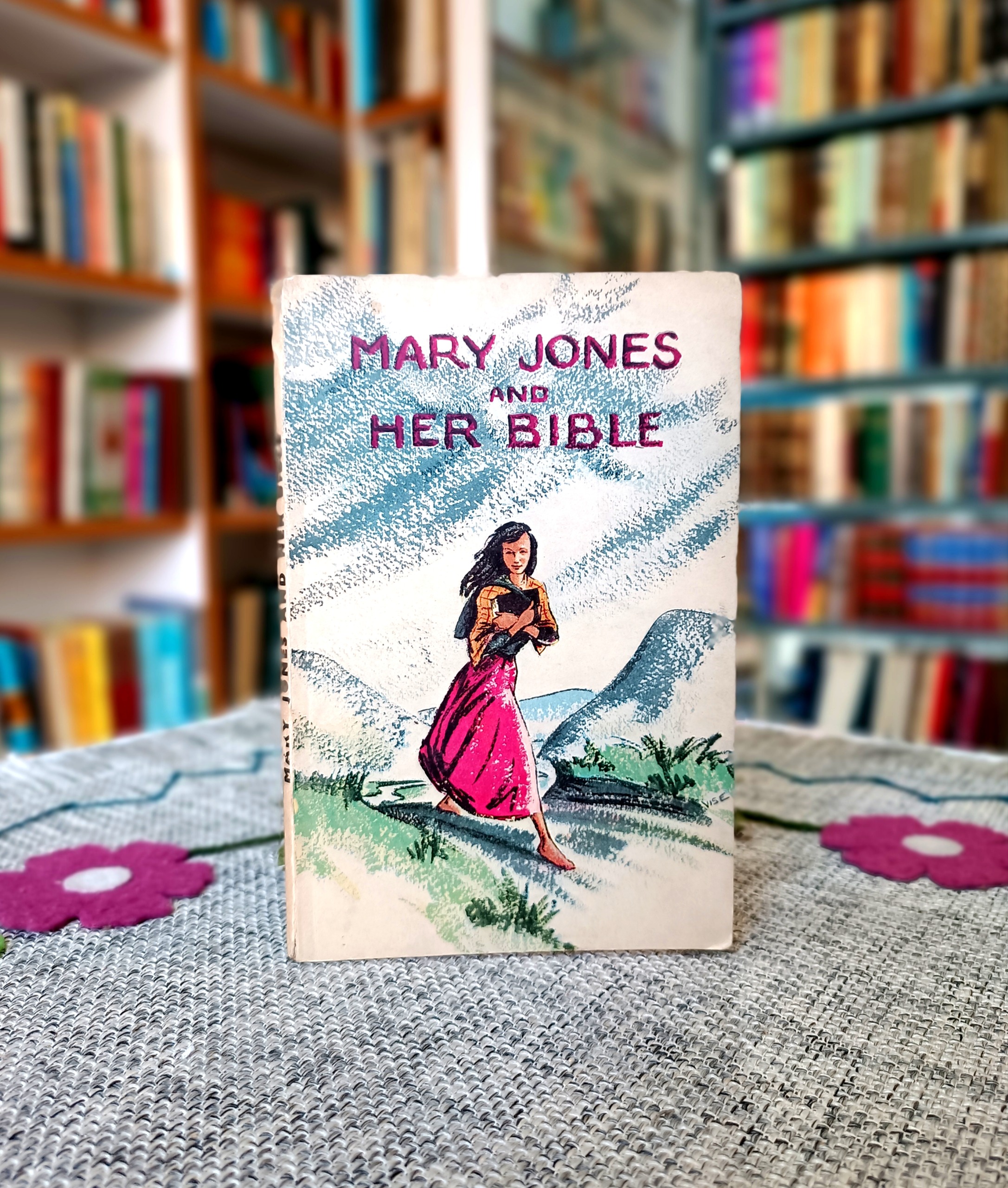 Mary Jones and her bible ، چاپ سال 1954 میلادی