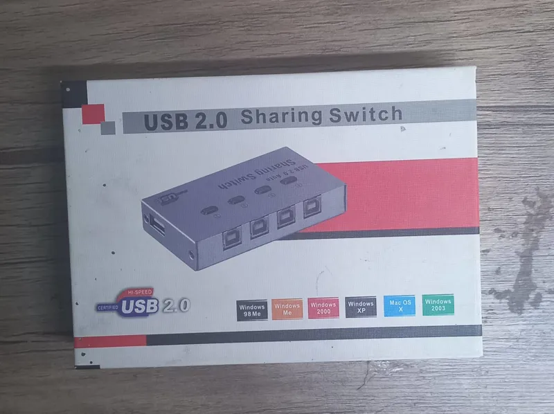 هاب پرینتر 4پورت  sharing switch