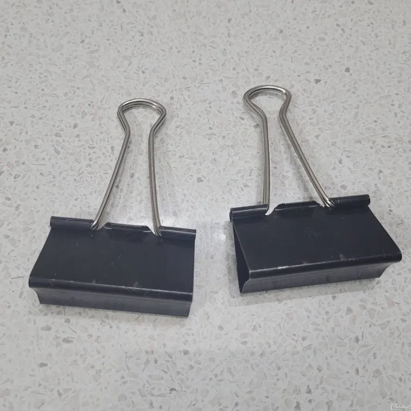 گیره کاغذ بزرگ 50میلی متر بسته 2 عددی کد 893