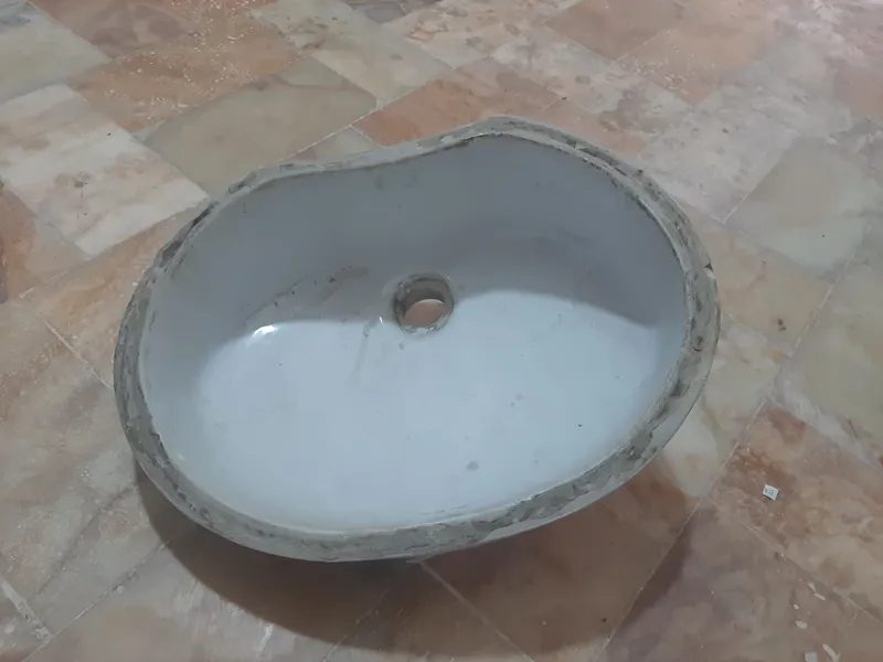 کاسه چینی روشویی توکار کد 311