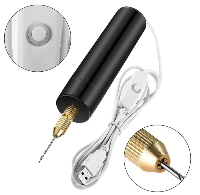 مینی دریل USB چندکاره