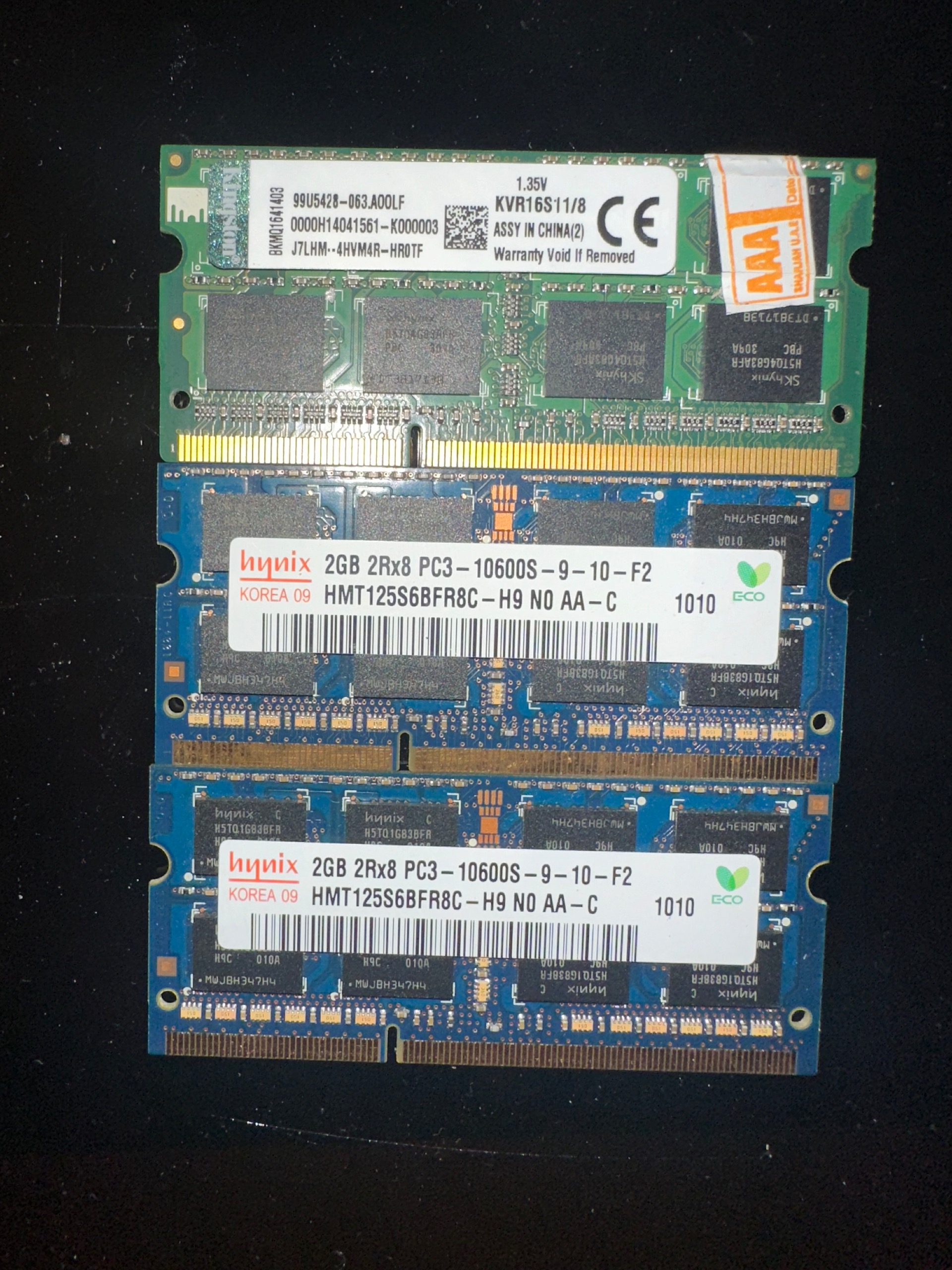 رم لپ تاپ 2 و 8 گیگ DDR3