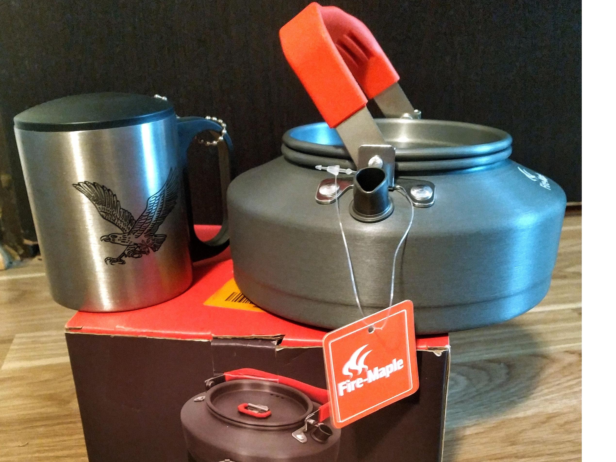 کتری سفری fire maple (همراه با لیوان سفری )