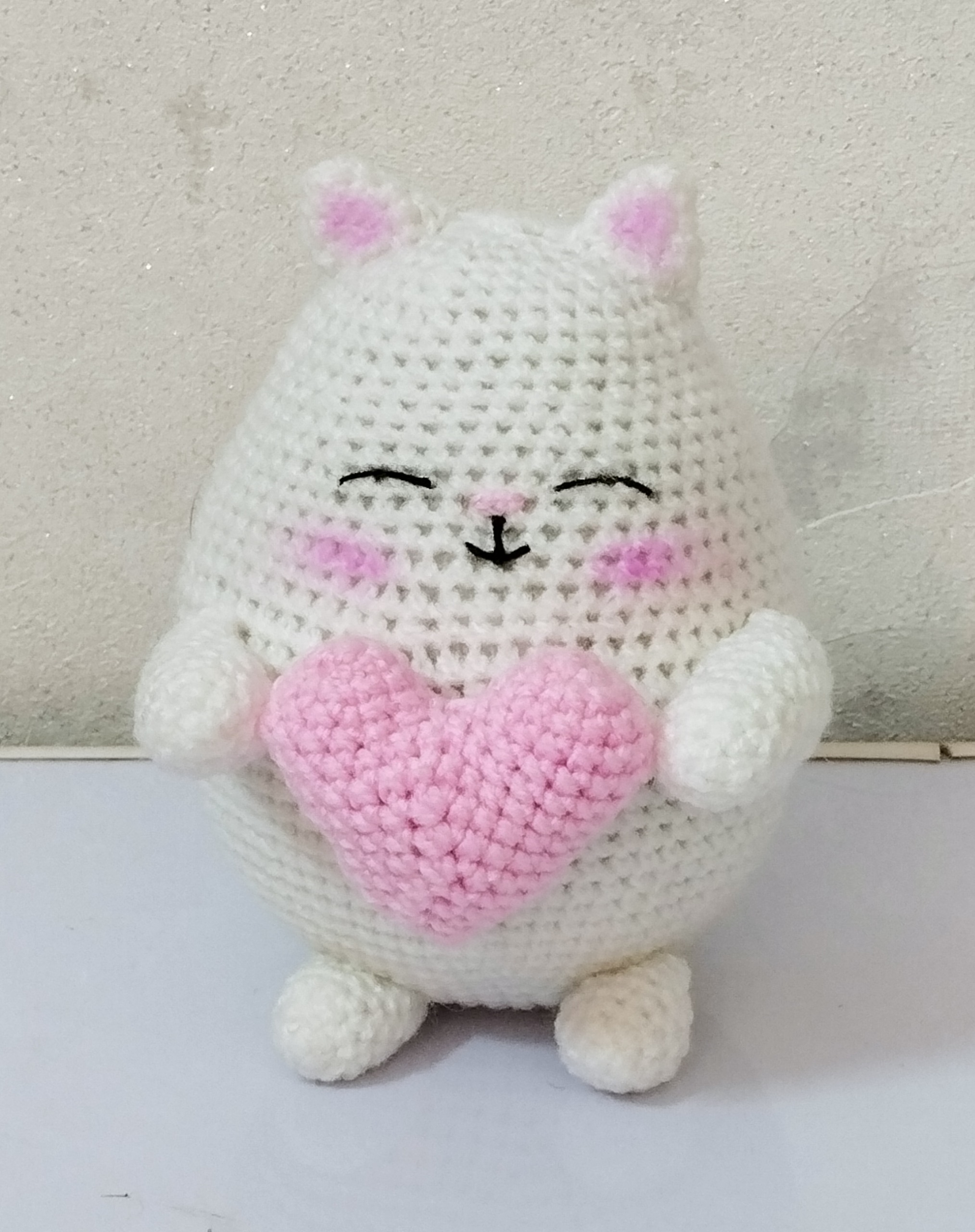عروسک دستبافت گربه ملوس