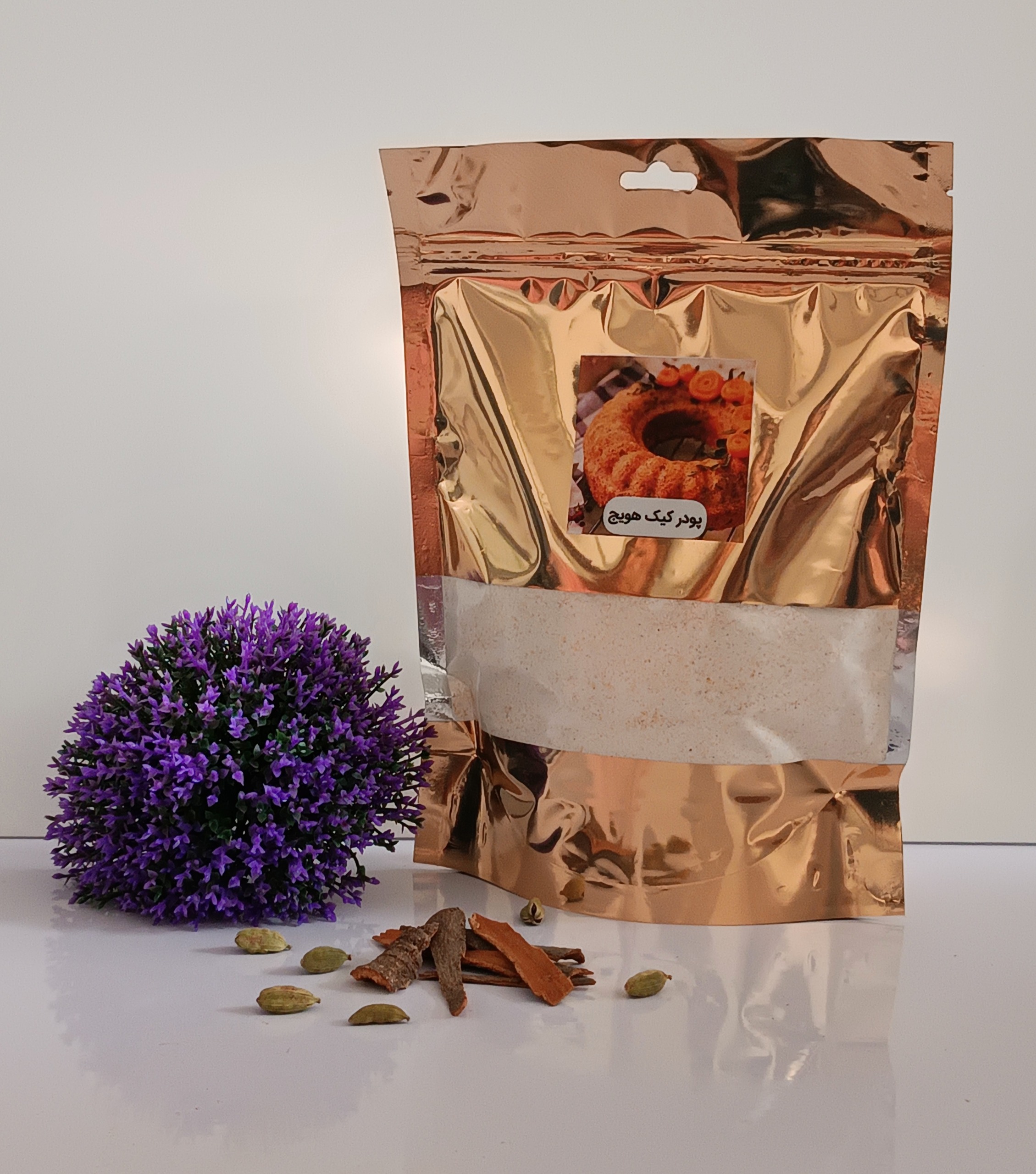 پودر کیک هویج خانگی بدون مواد نگهدارنده