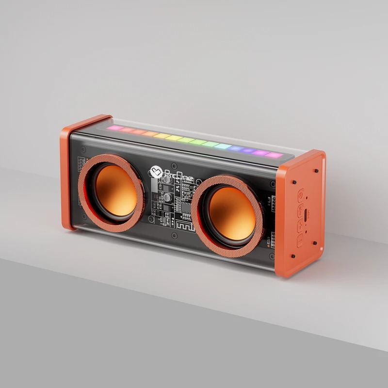 اسپیکر بلوتوثی پرووان مدل psb4117 رنگ orange