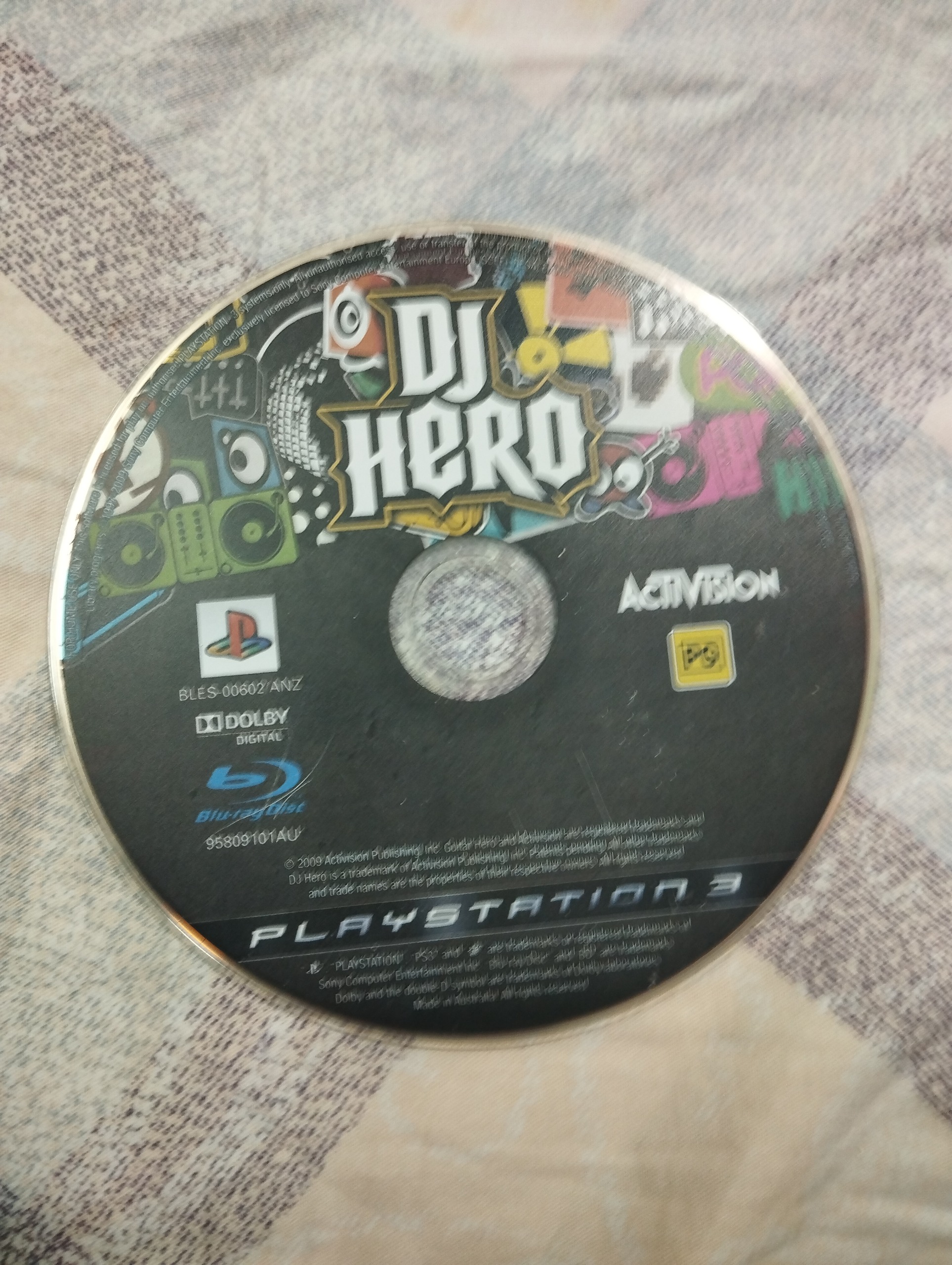 بازی dj hero پلی 3