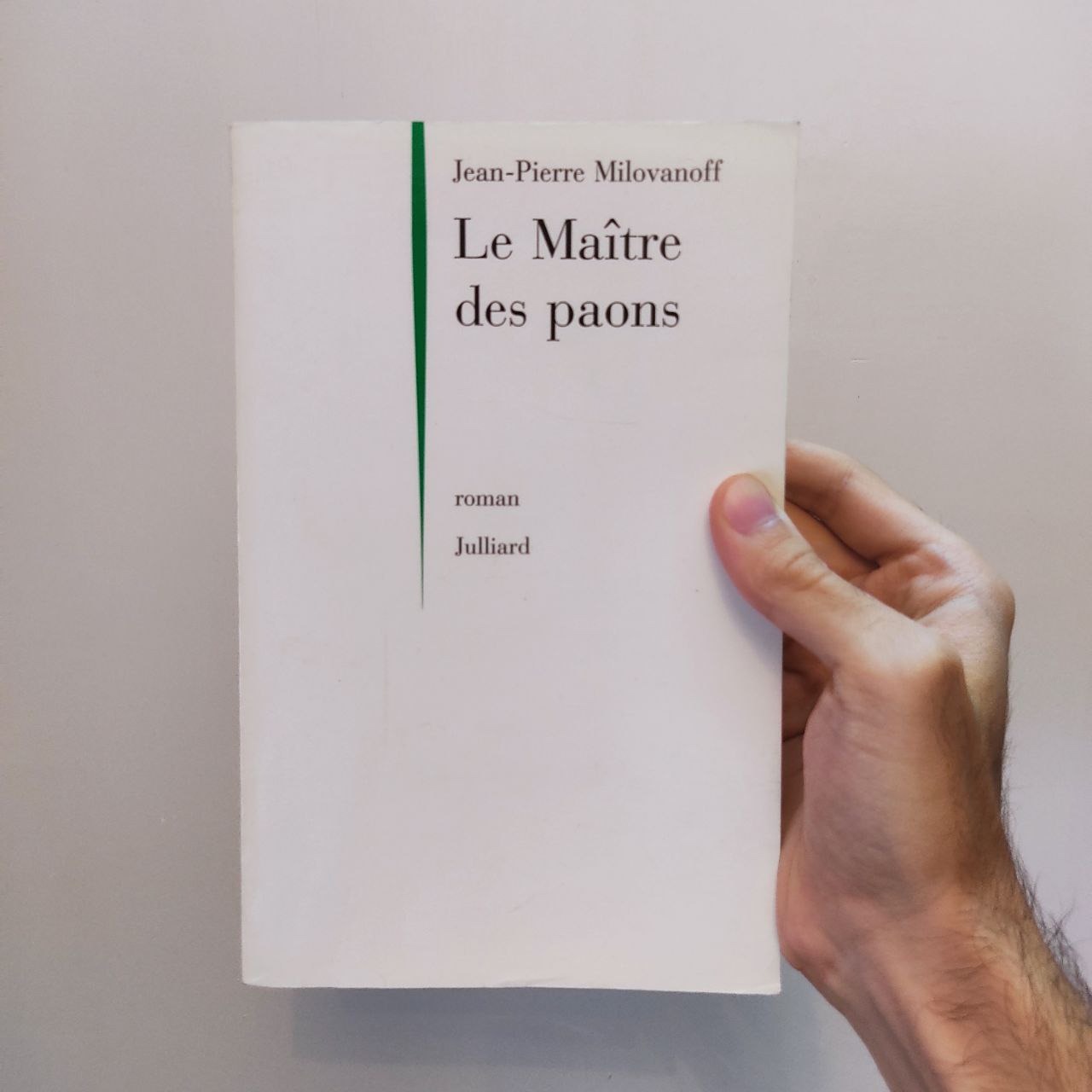 Le Maître des paons فرانسوی