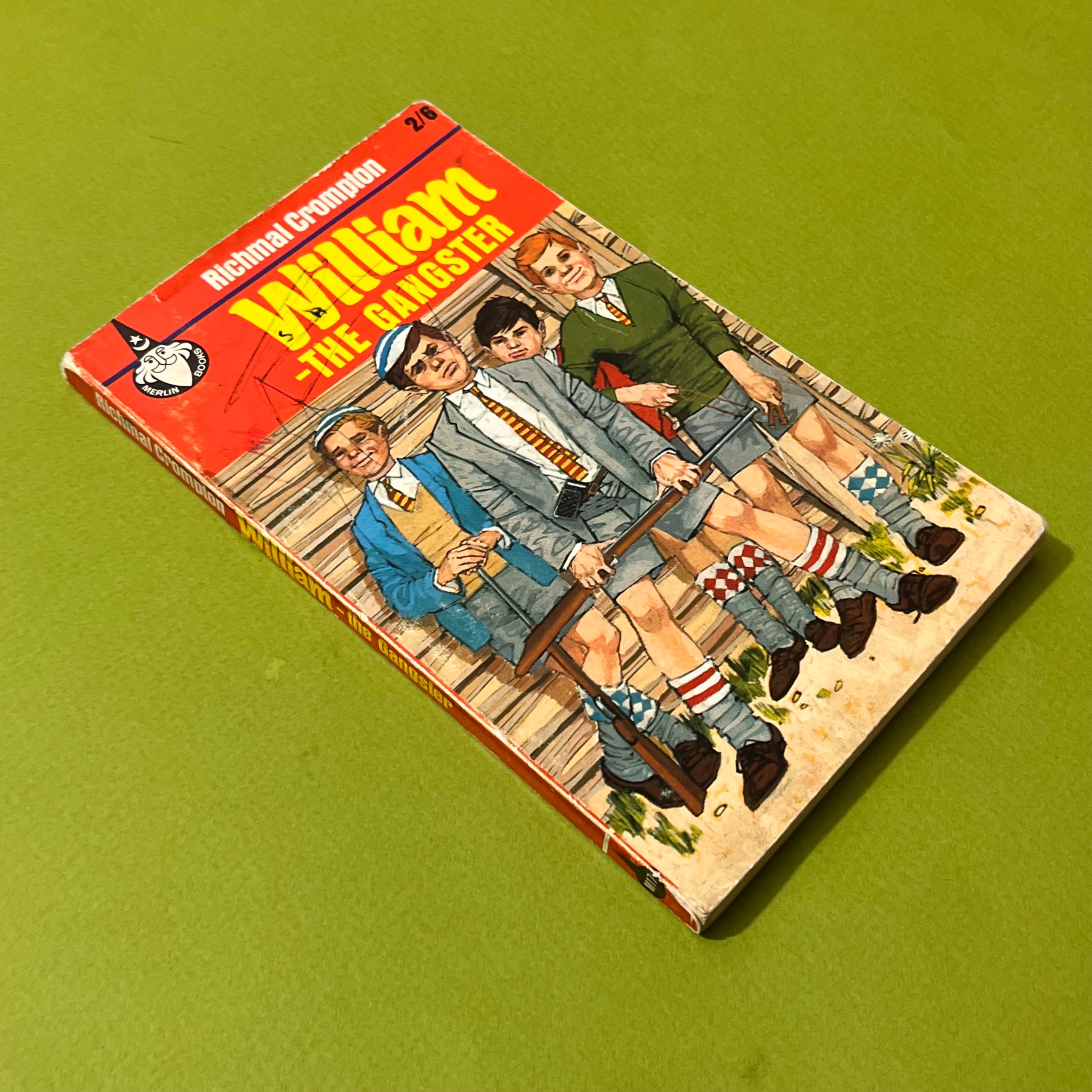 کتاب کودک اورجینال مصور william the gangster