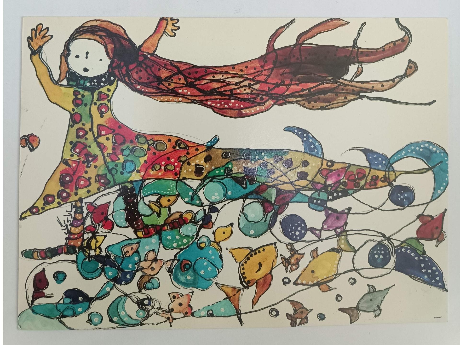 کارت پستال تصویری فانتزی