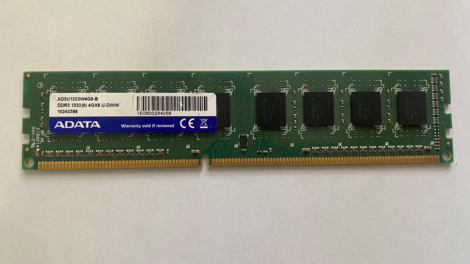 رم 4GB ADATA 1333 DDR3