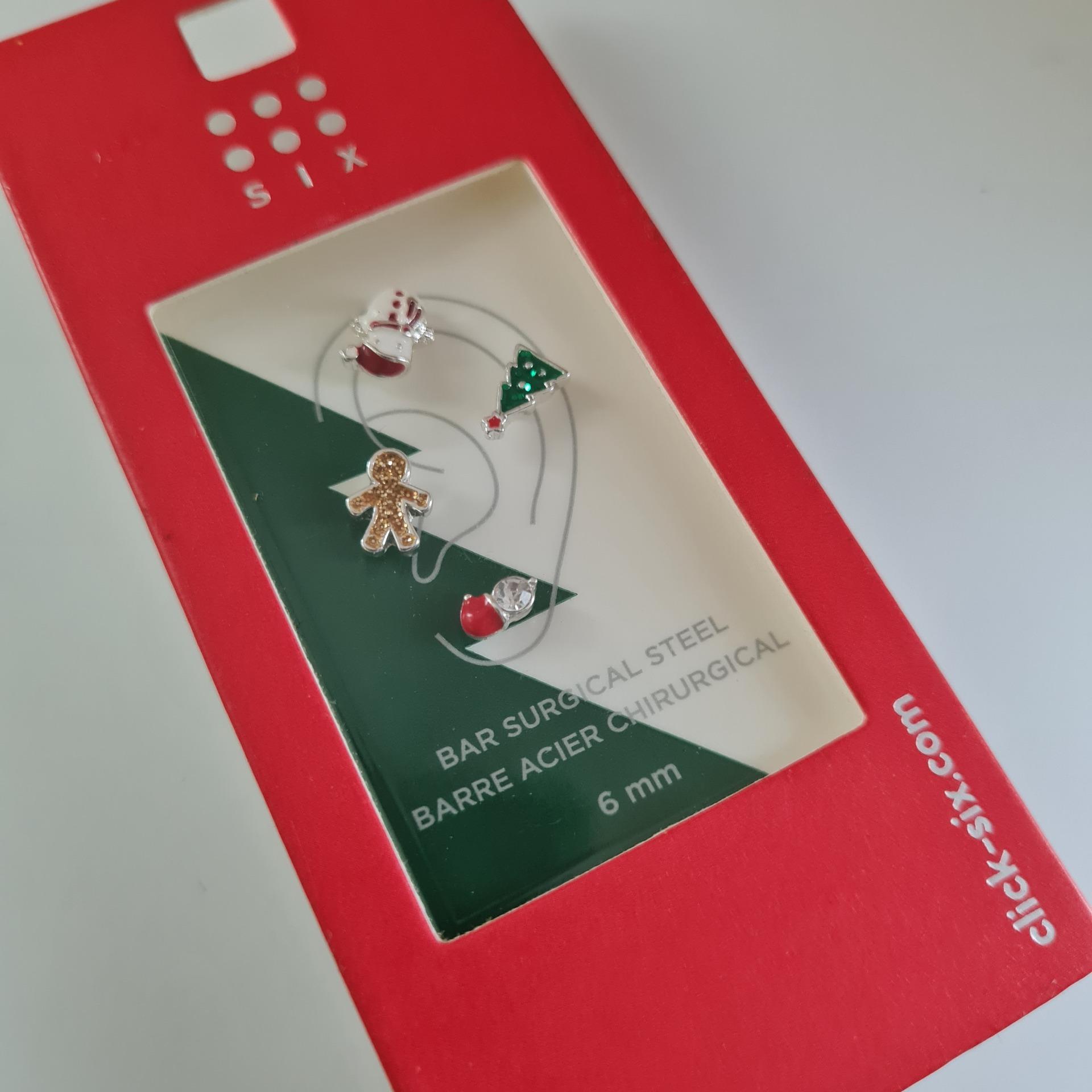 پک پیرسینگ گوش استیل