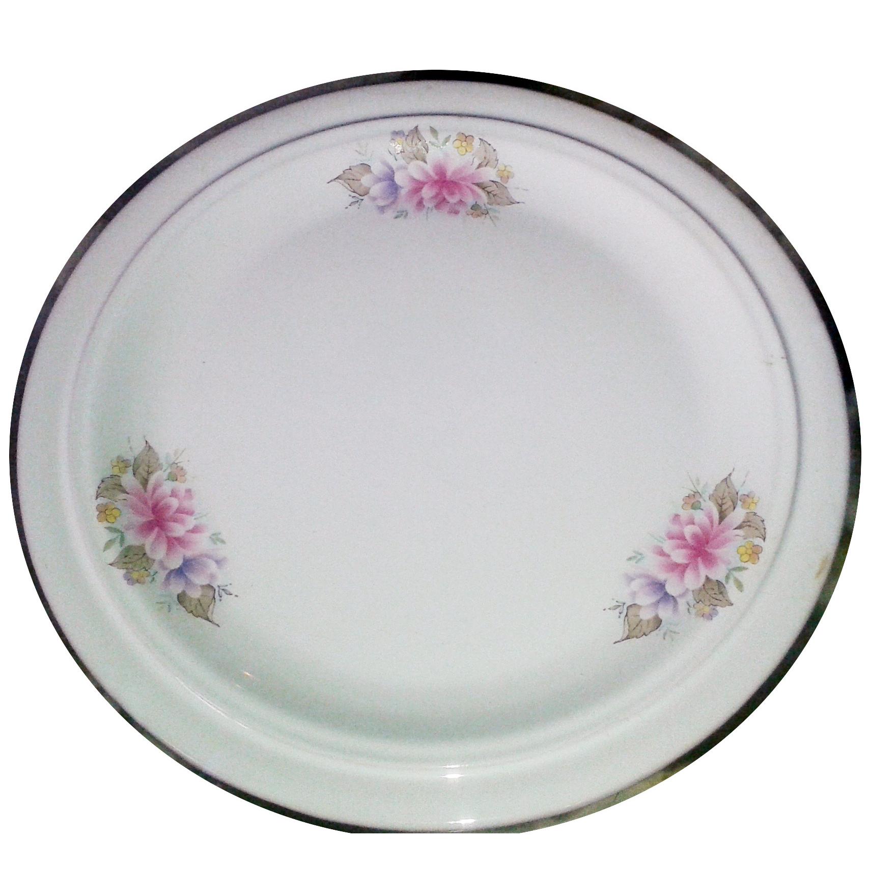 سرویس کیک خوری 40 ساله -  7 پارچه چینی کابن دهه 60