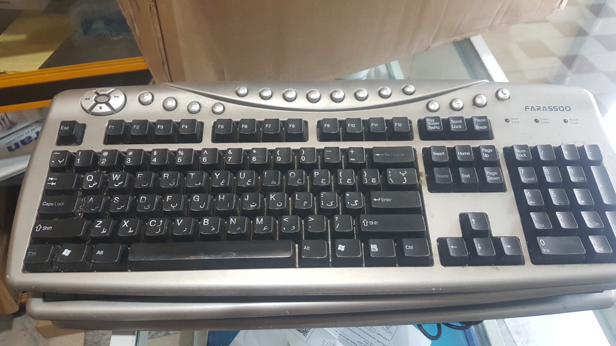 کیبورد استوک فراسو ps2