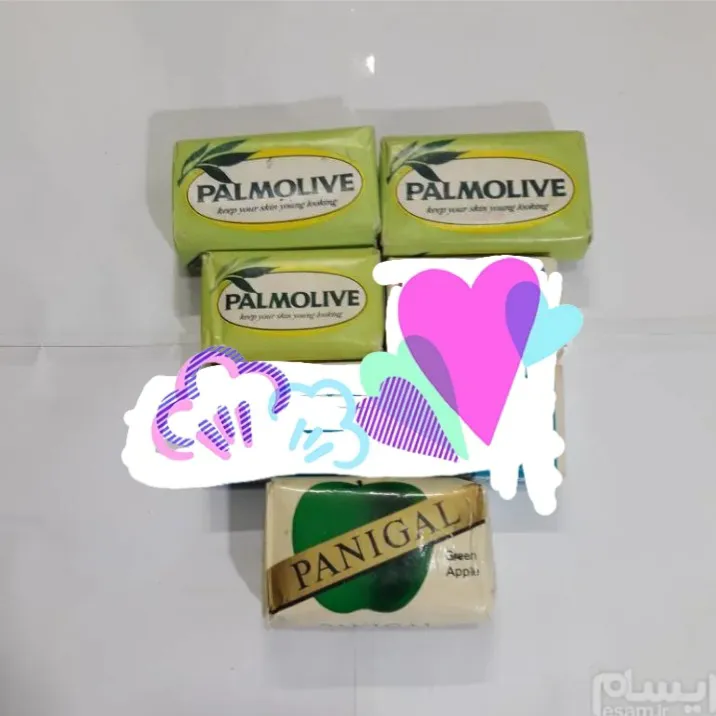 تعداد 4 عدد صابونی کلکسیونی دههٔ 40 و 50