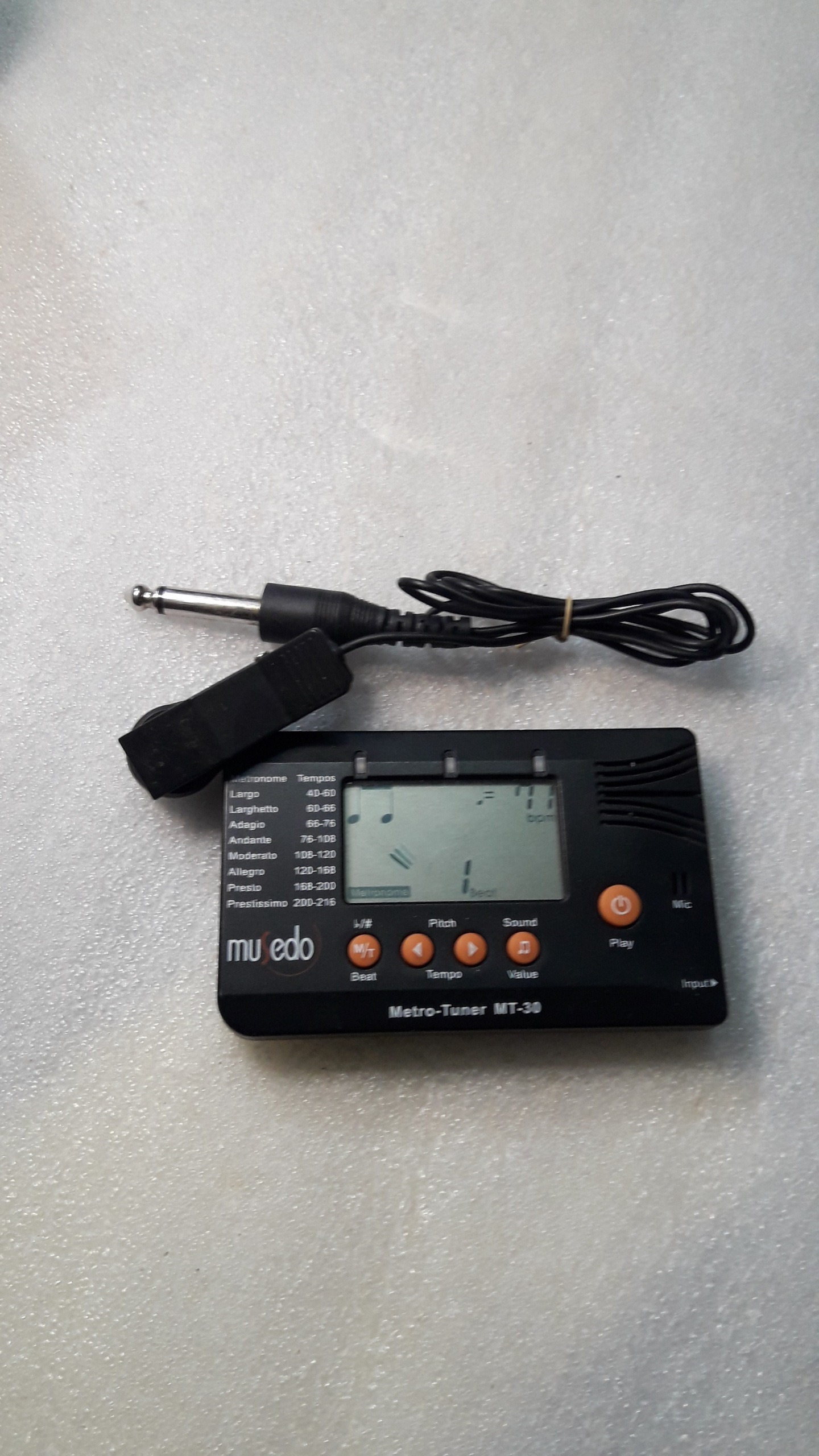 مترونوم و تیونر سه کاره ماسدو مدل MT-30