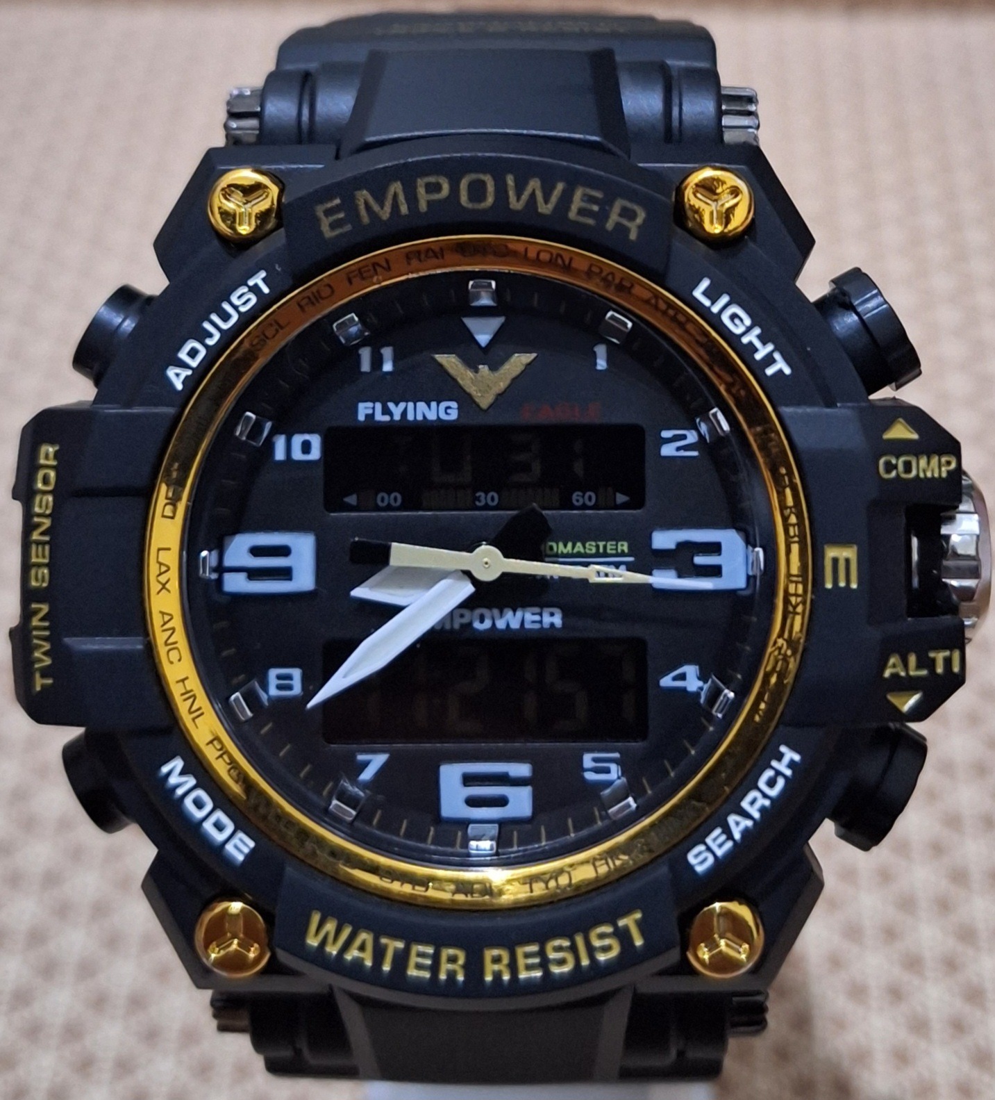 ساعت جیشاک امپاور