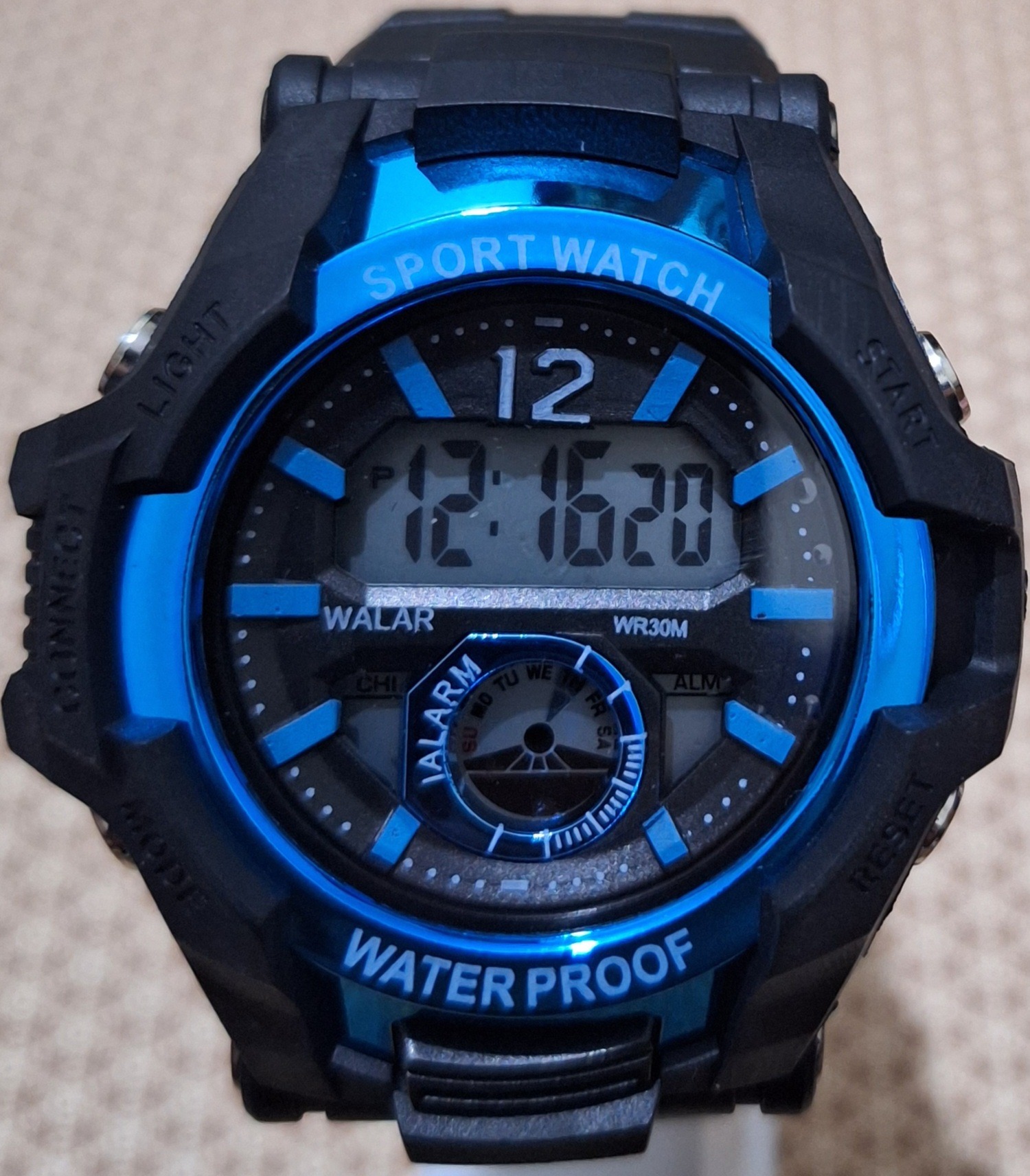 ساعت مردانه والار کامپیوتری