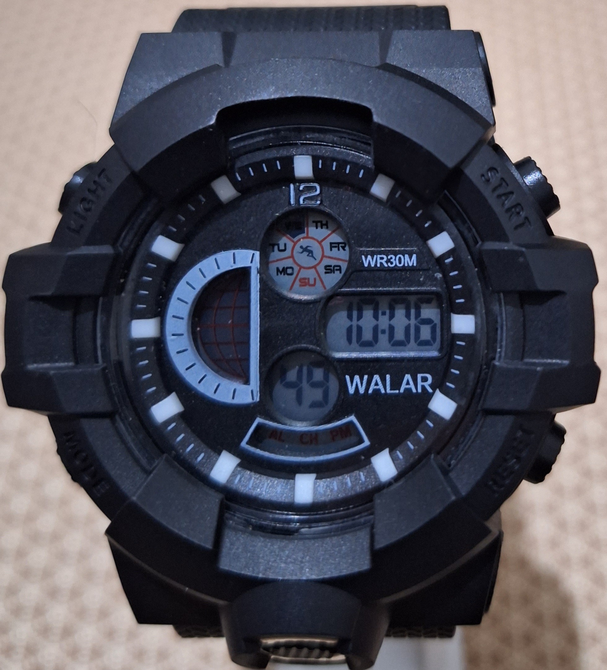 ساعت مردانه والار کامپیوتری