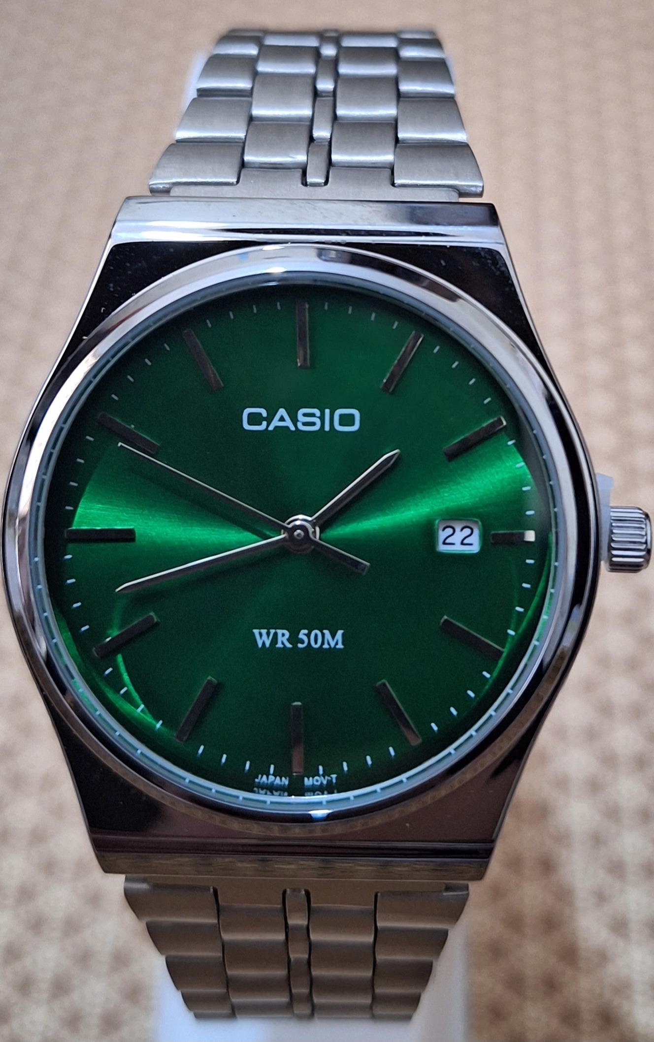 ساعت مردانه کاسیو گرد