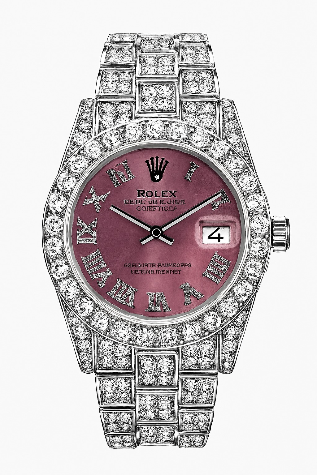 ساعت مچی رولکس نگین دار