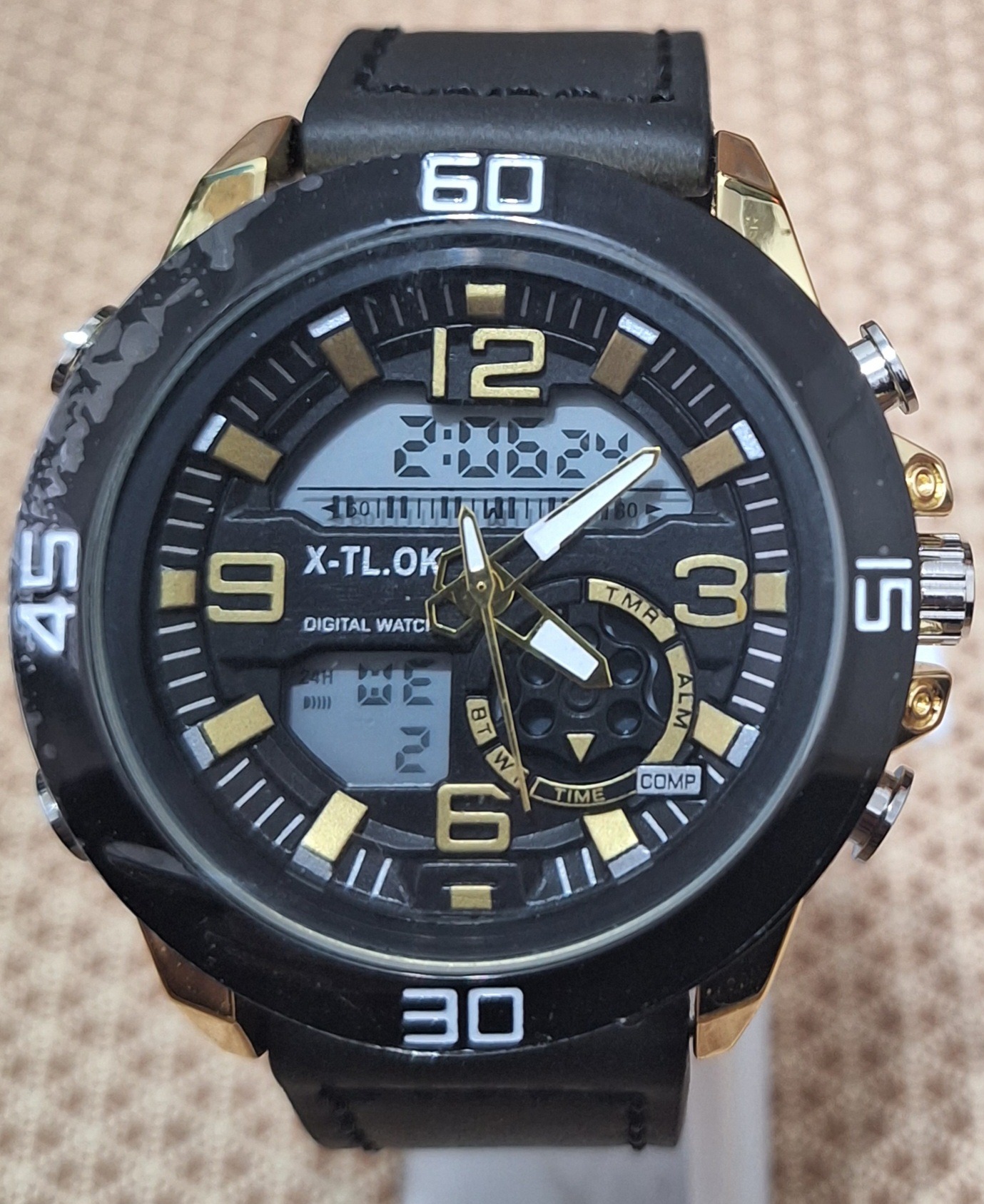 ساعت مچی مردانه X-TL.OK بند چرم