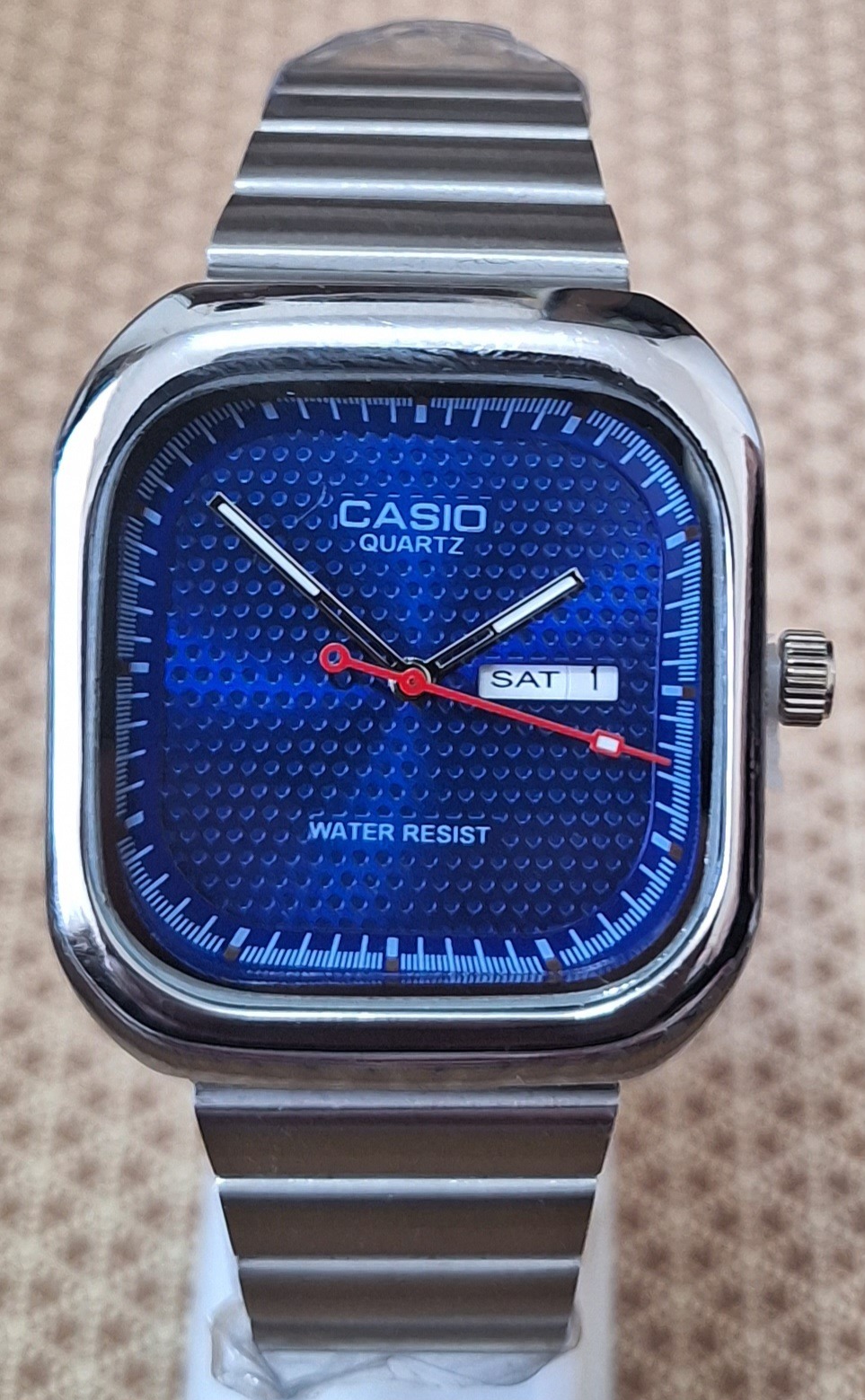 ساعت مچی مردانه کاسیو مربعی