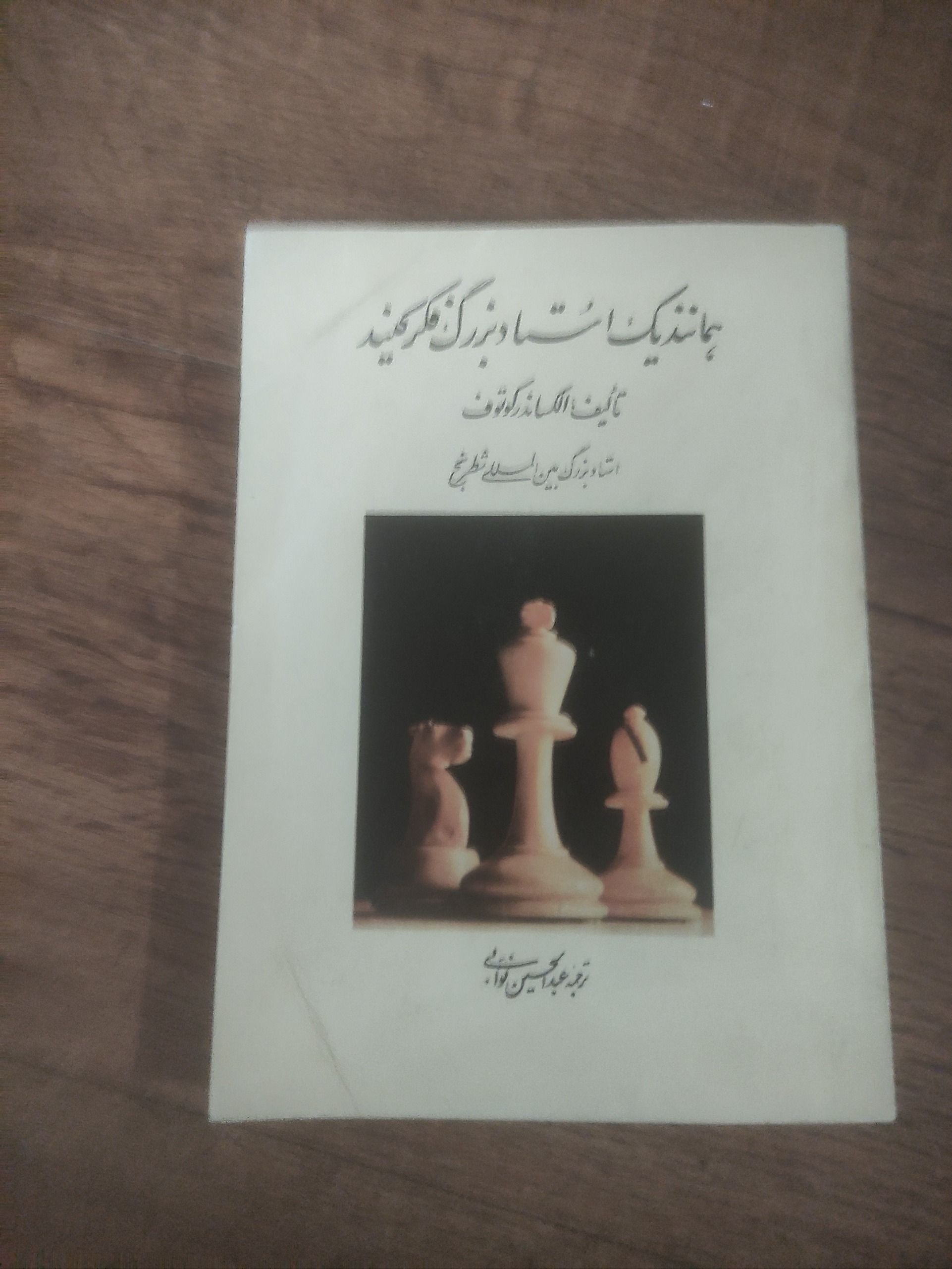 همانند استاد بزرگ فکر کنید