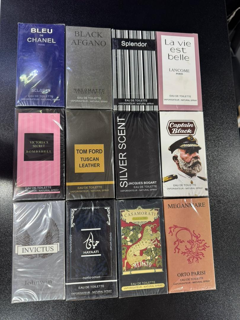 12 عدد ادکلن 90 میل نو