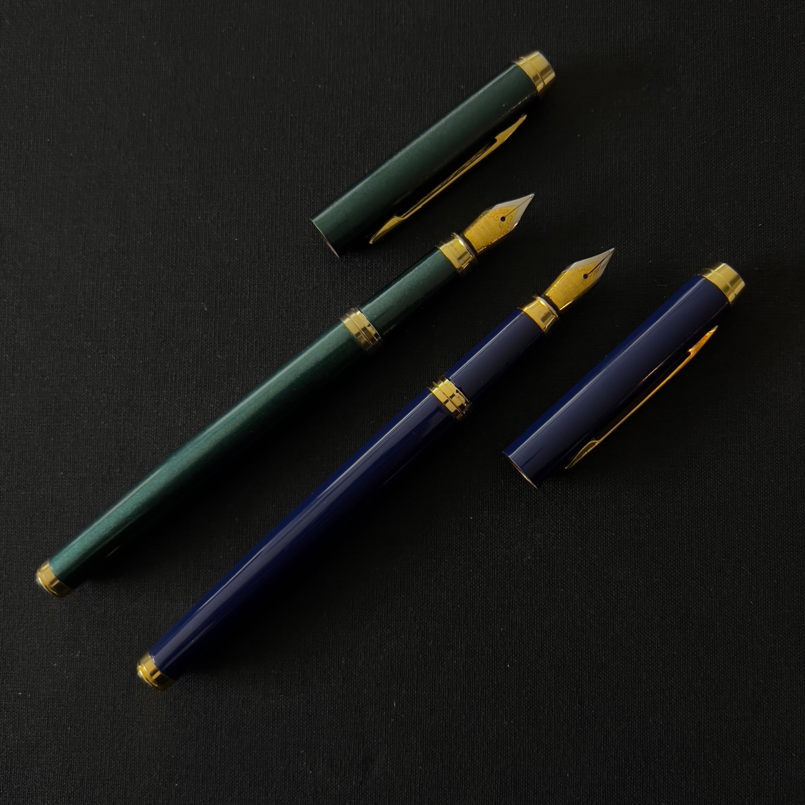 2عدد خودنویس قدیمی نوک آلمانی